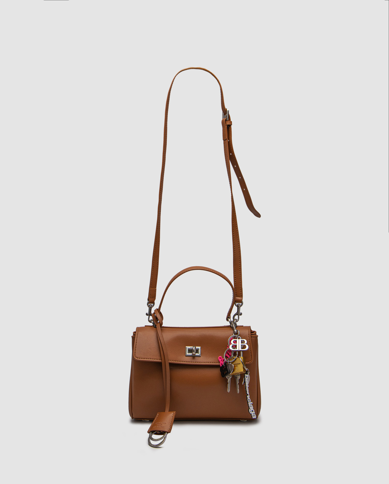 Balenciaga Rodeo Mini Brown/Silver - 3