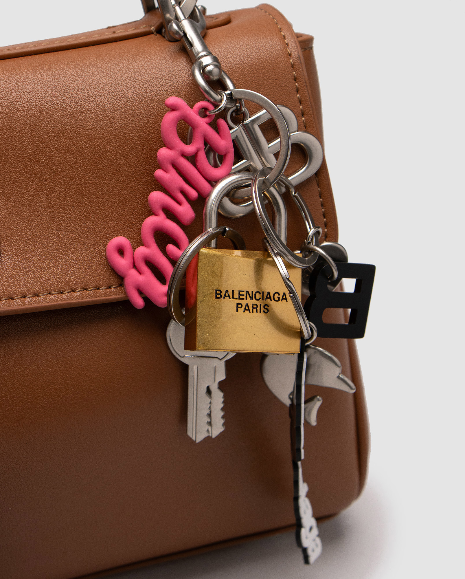 Balenciaga Rodeo Mini Brown/Silver - 6