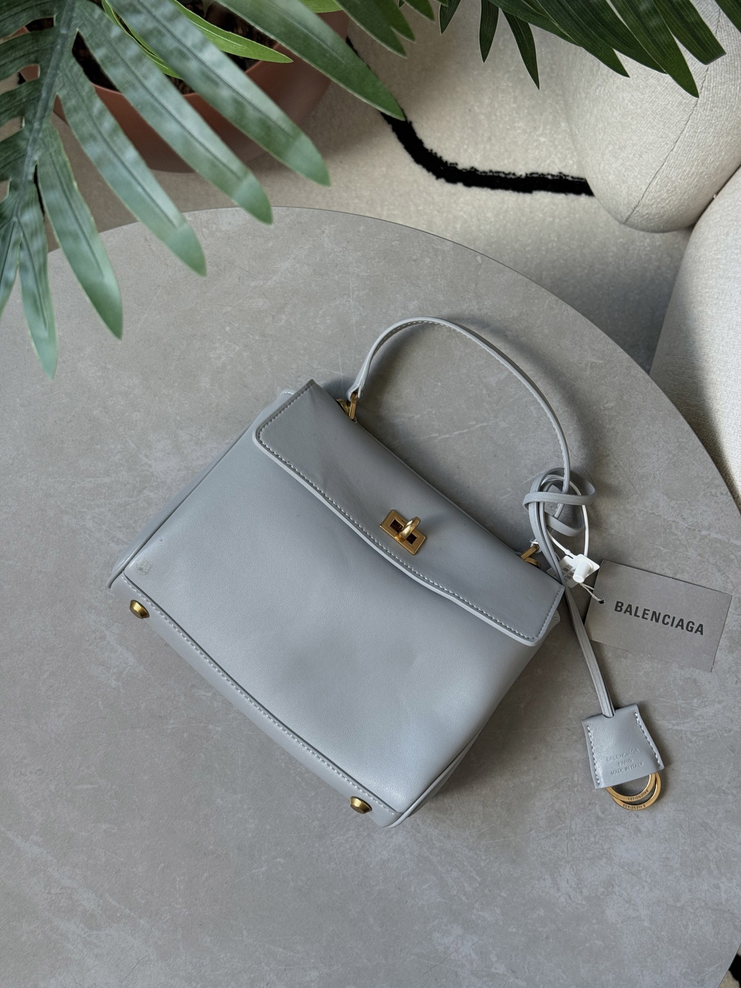 Balenciaga Rodeo Mini Grey/Gold - 10