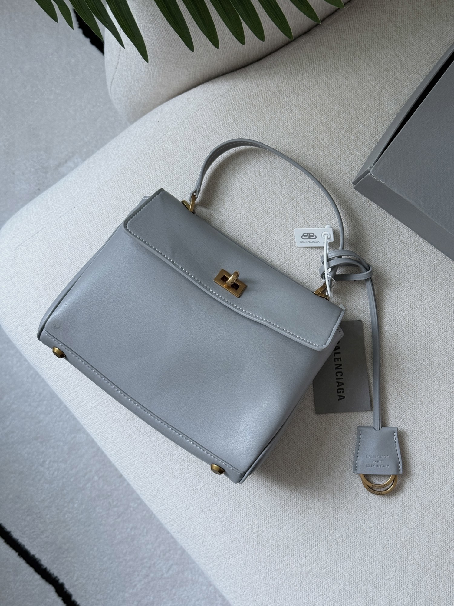 Balenciaga Rodeo Mini Grey/Gold - 13