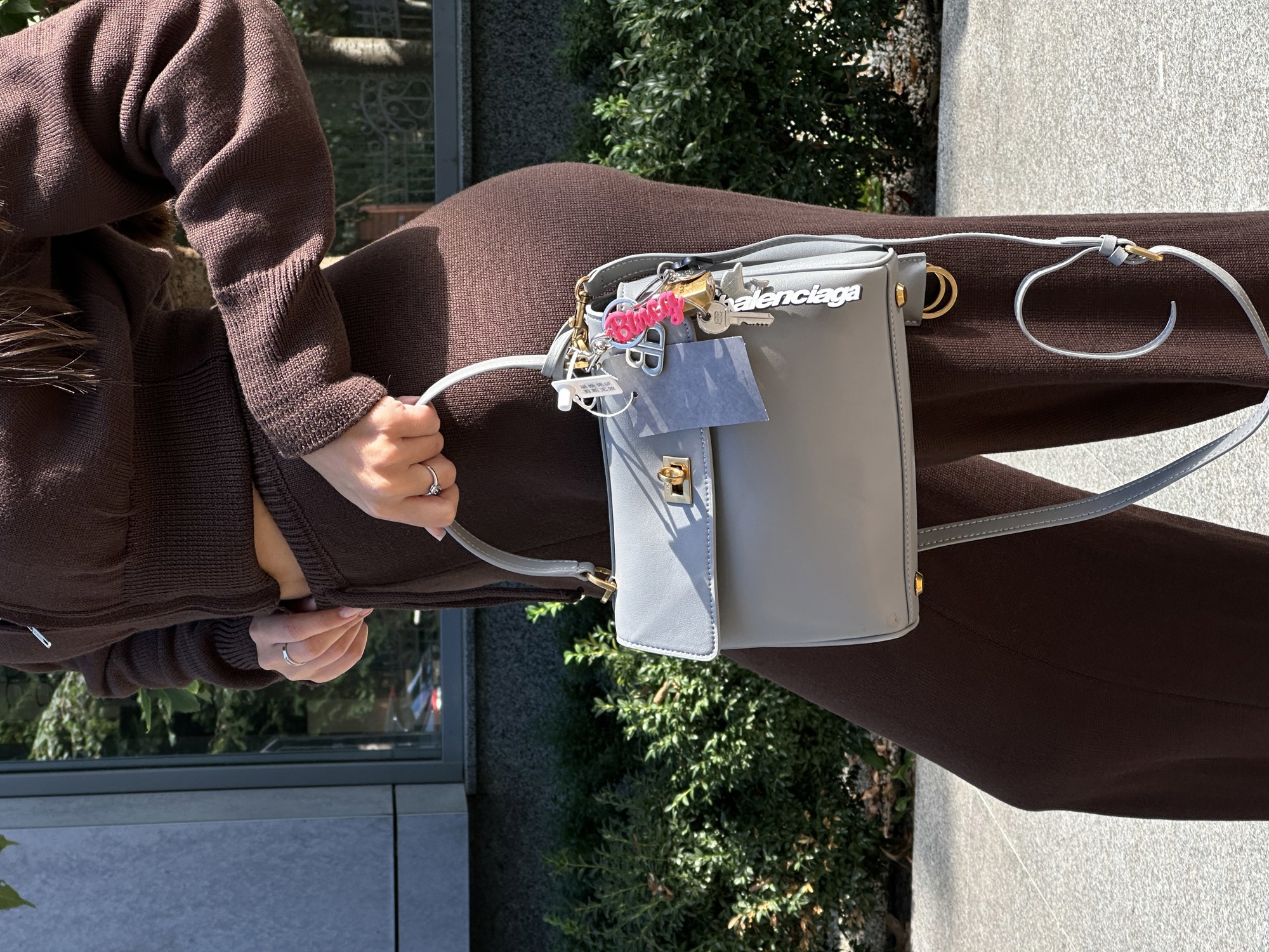 Balenciaga Rodeo Mini Grey/Gold - 3