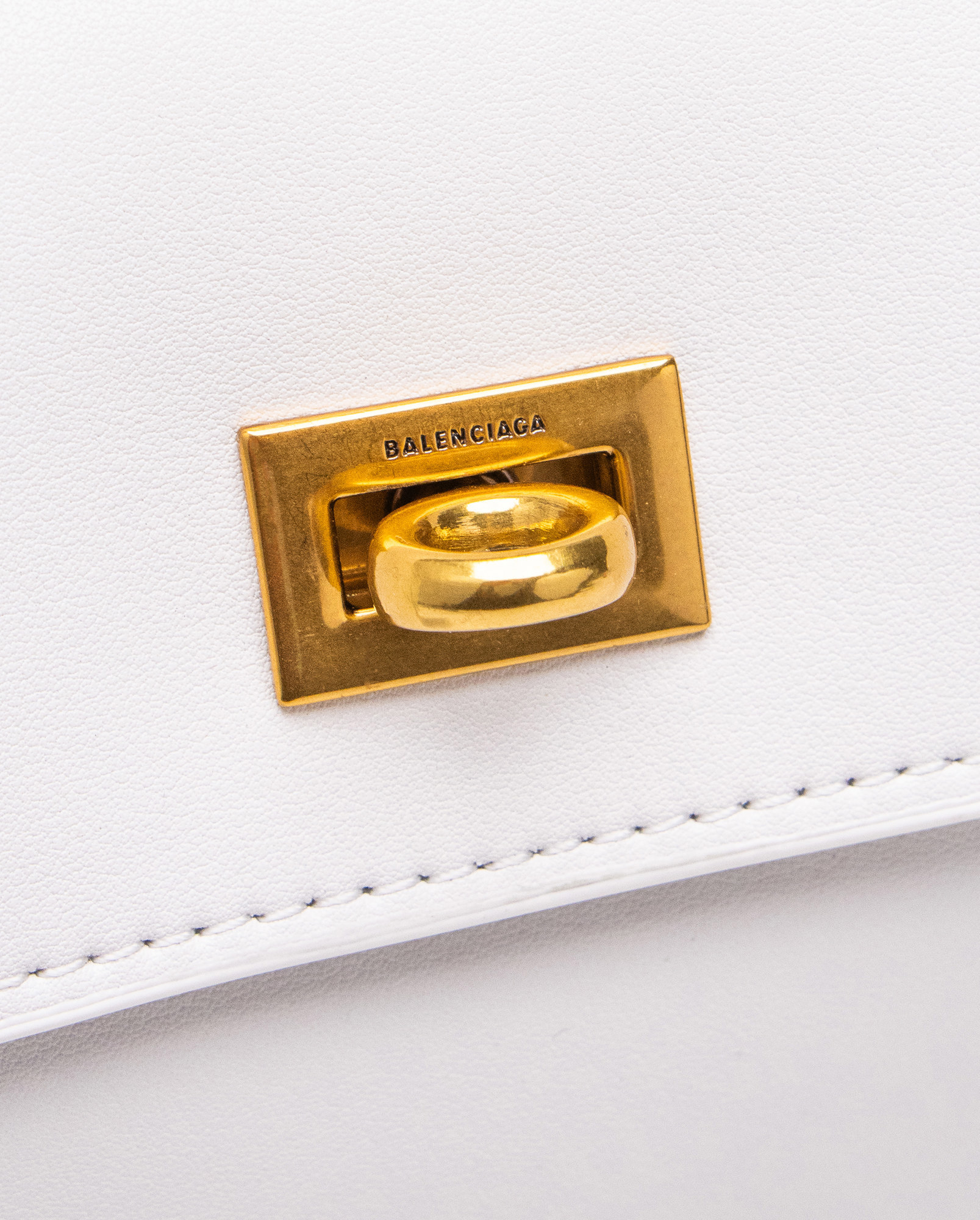 Balenciaga Rodeo Mini White/Gold - 4