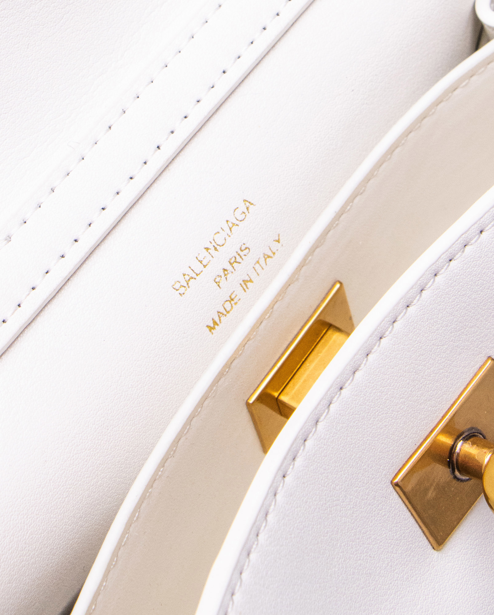 Balenciaga Rodeo Mini White/Gold - 5