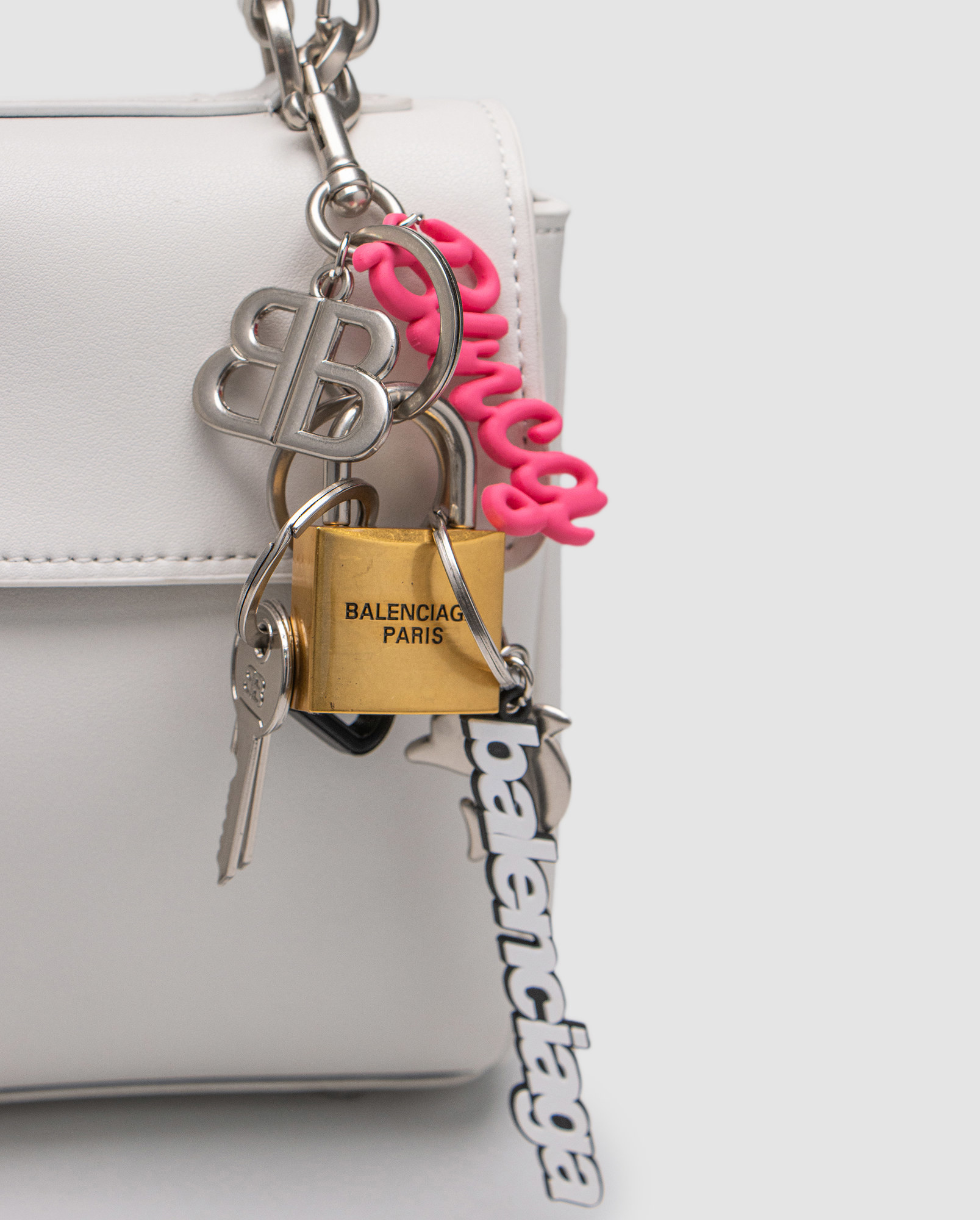 Balenciaga Rodeo Mini White/Silver - 6