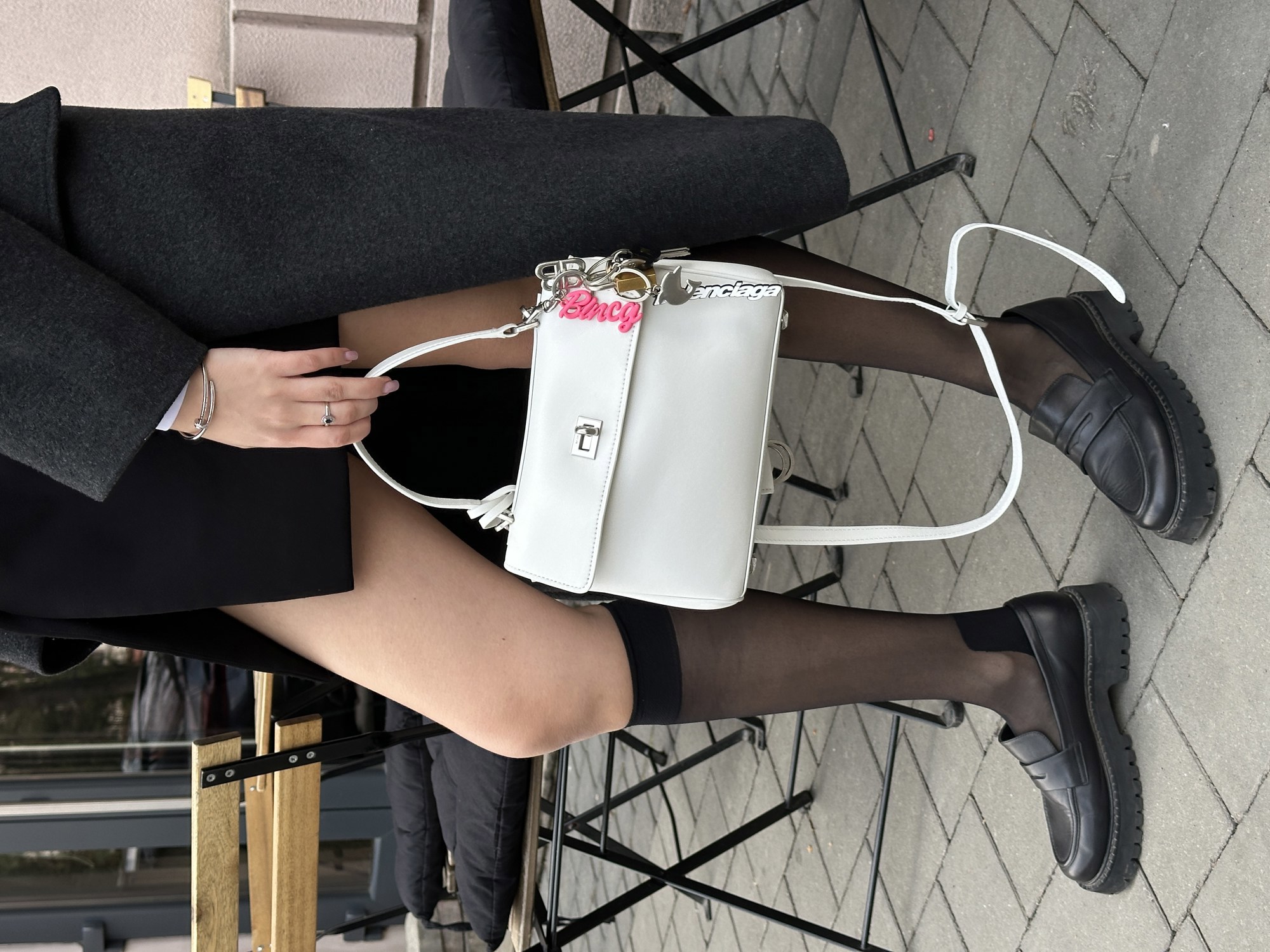 Balenciaga Rodeo Mini White/Silver - 10
