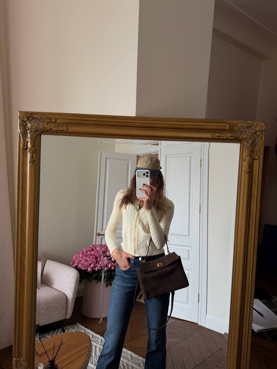 Balenciaga Rodeo Suede Brown/Gold - 3