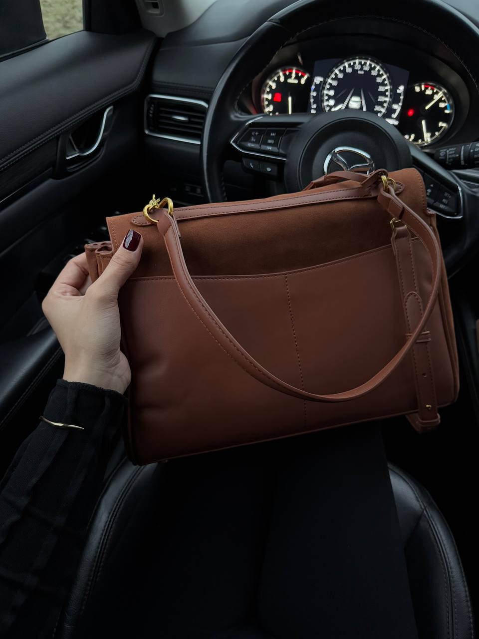 Balenciaga Rodeo Suede Brown/Gold - 3