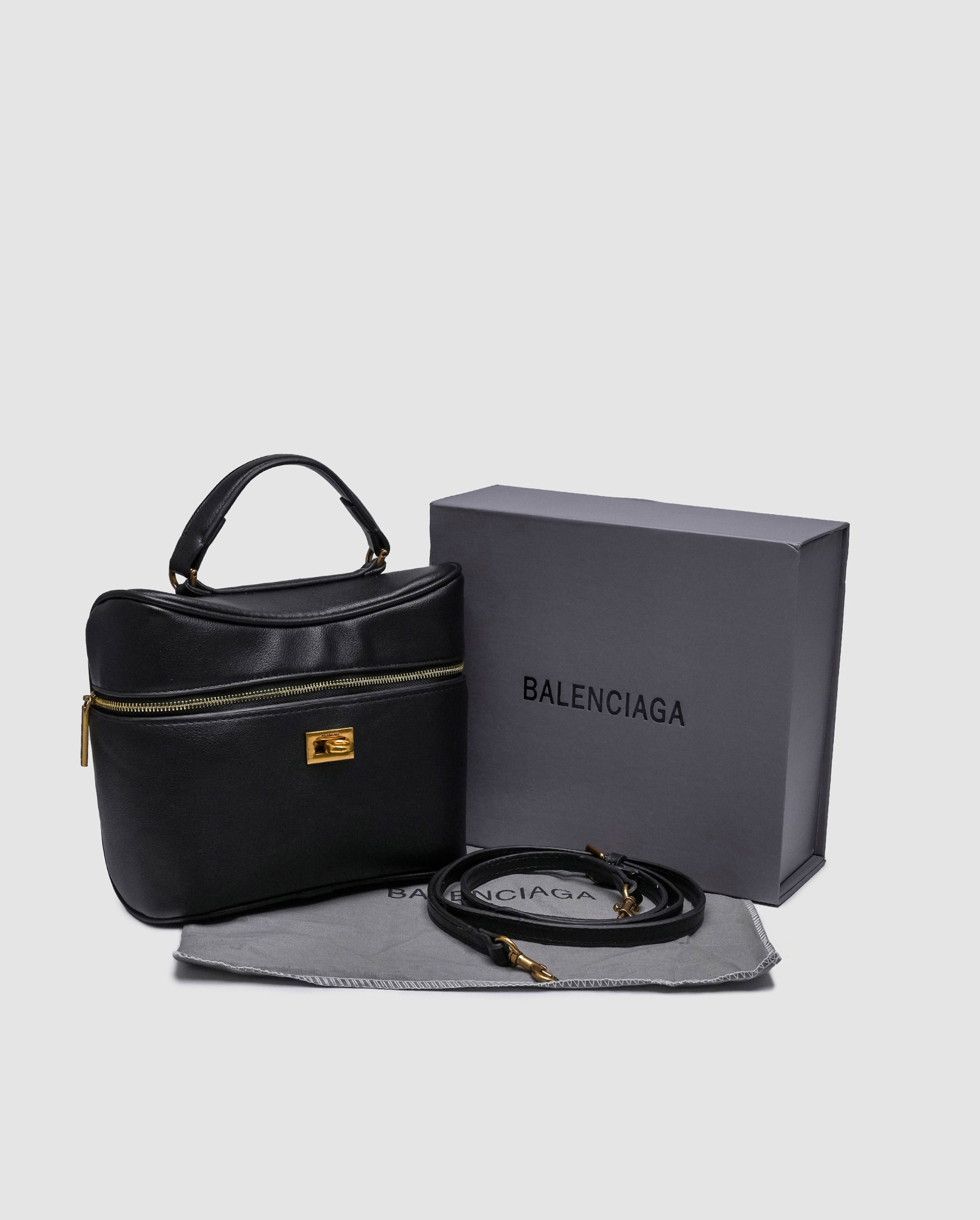 Balenciaga Rodeo Vanity Black/Gold - 8