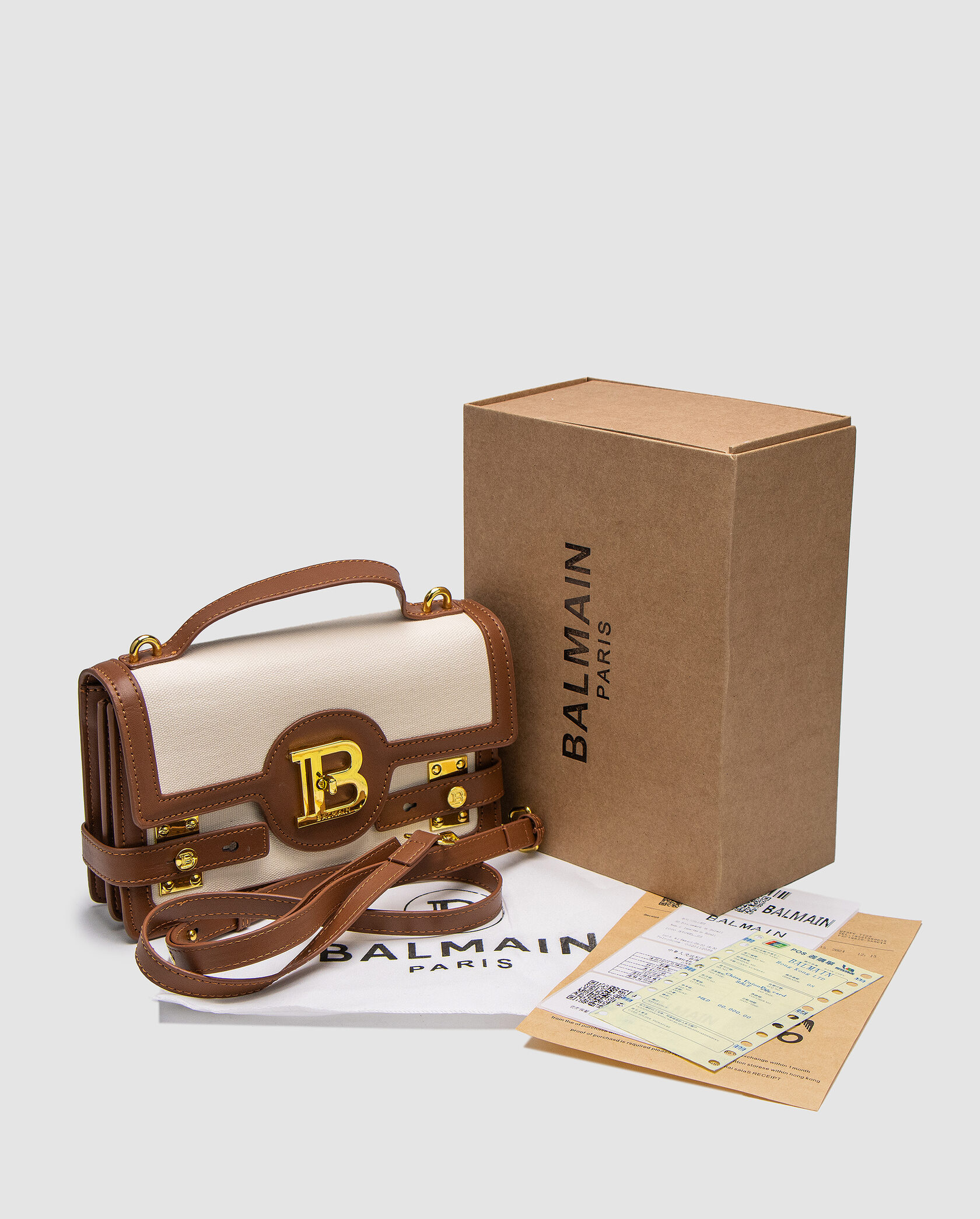 Balmain B-Buzz 24 Cream/Brown - 2