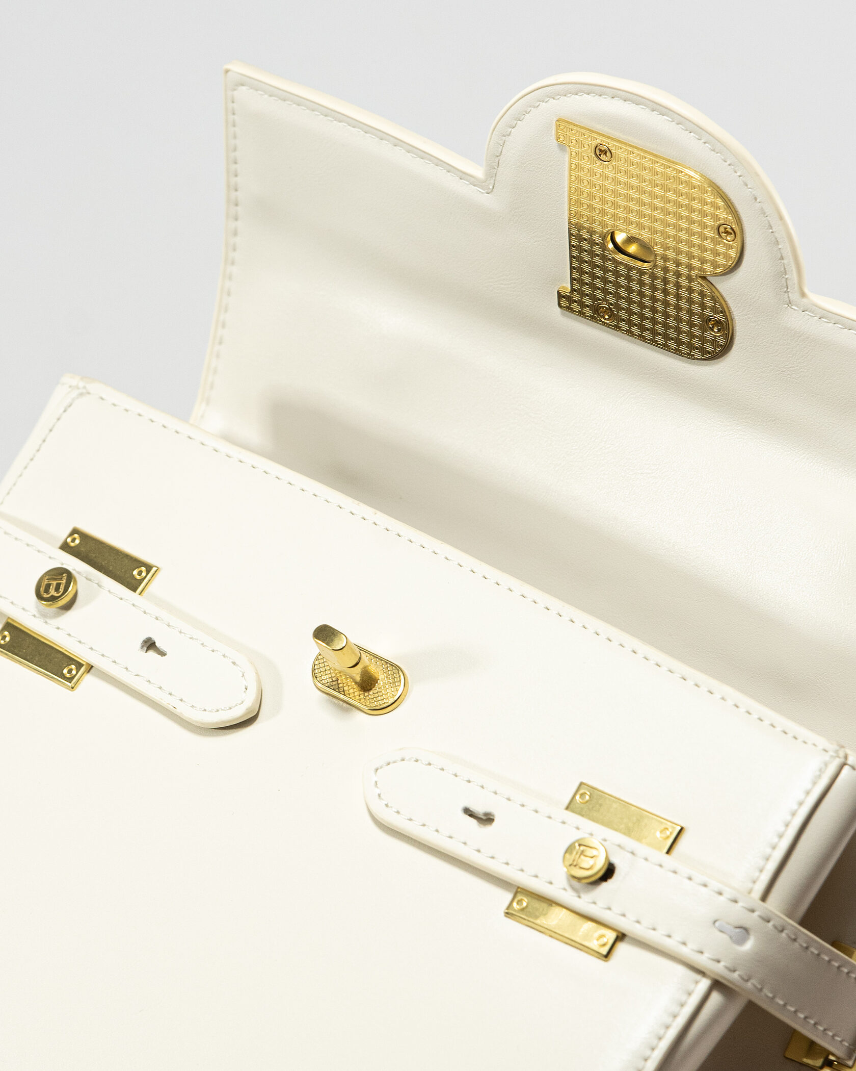 Balmain White B-Buzz 23 tote bag - 11