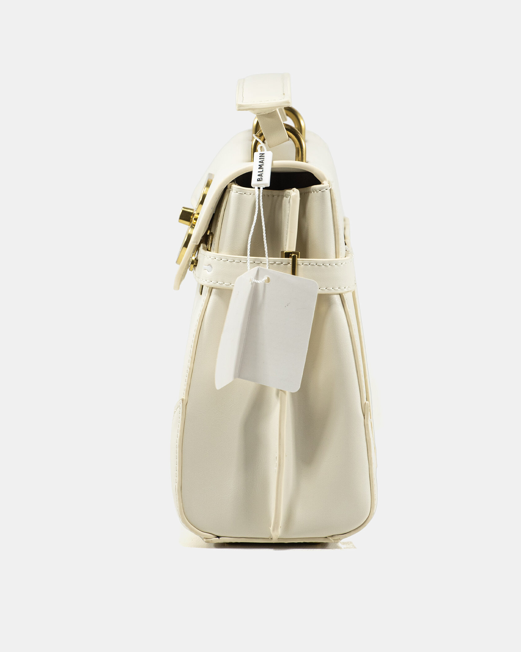 Balmain White B-Buzz 23 tote bag - 7