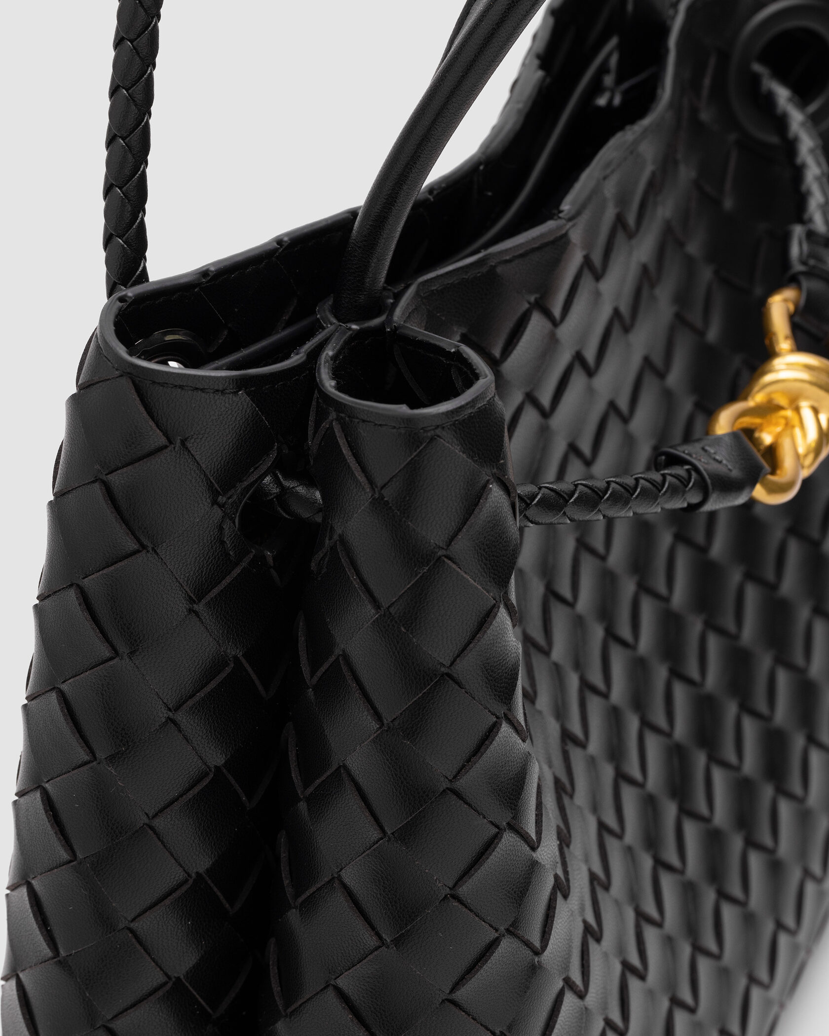 Bottega Veneta Andiamo Bag Black - 5