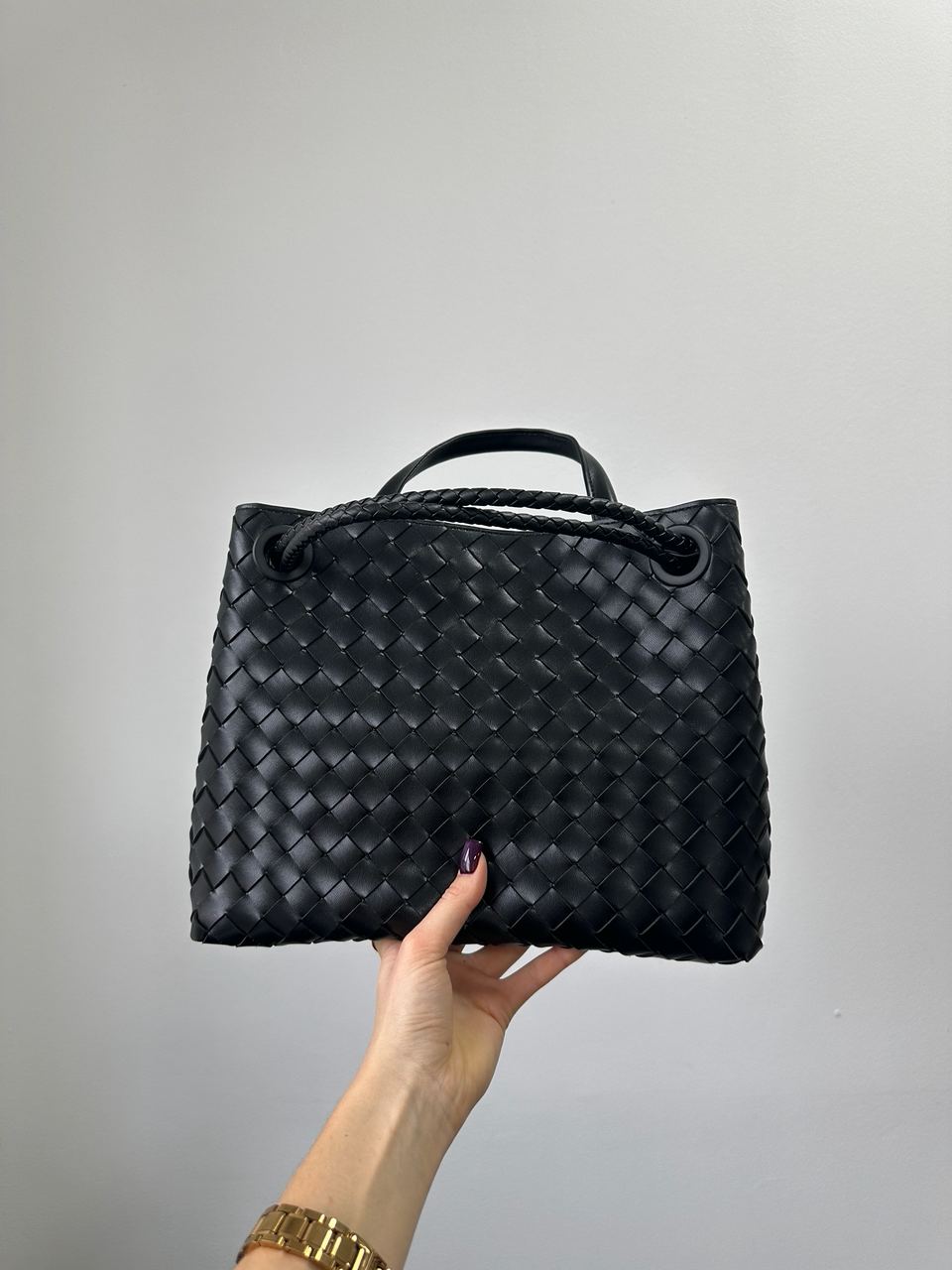 Bottega Veneta Andiamo Bag Black - 8