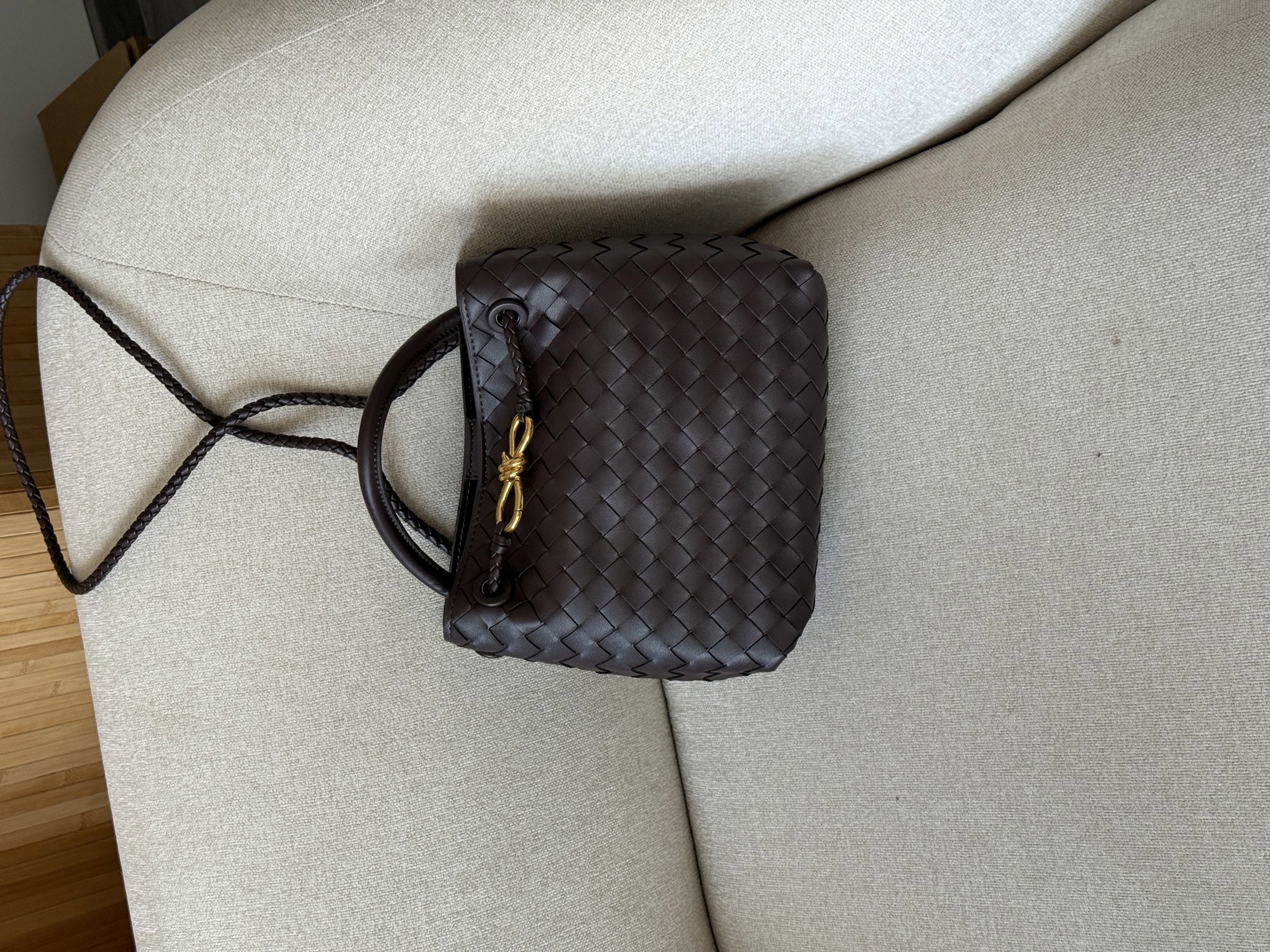 Bottega Veneta Andiamo Bag Fondant - 14