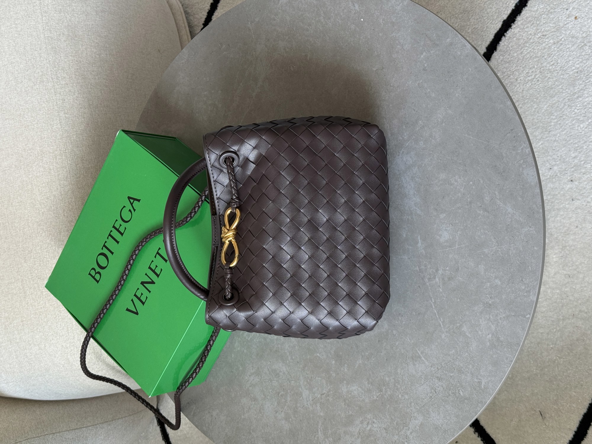 Bottega Veneta Andiamo Bag Fondant - 13