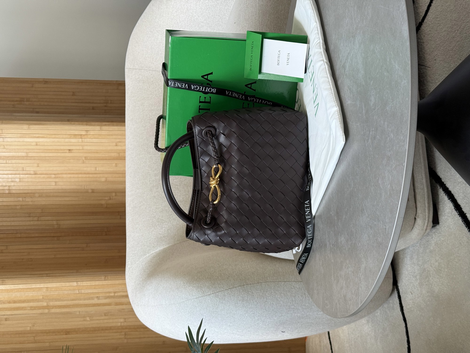 Bottega Veneta Andiamo Bag Fondant - 8