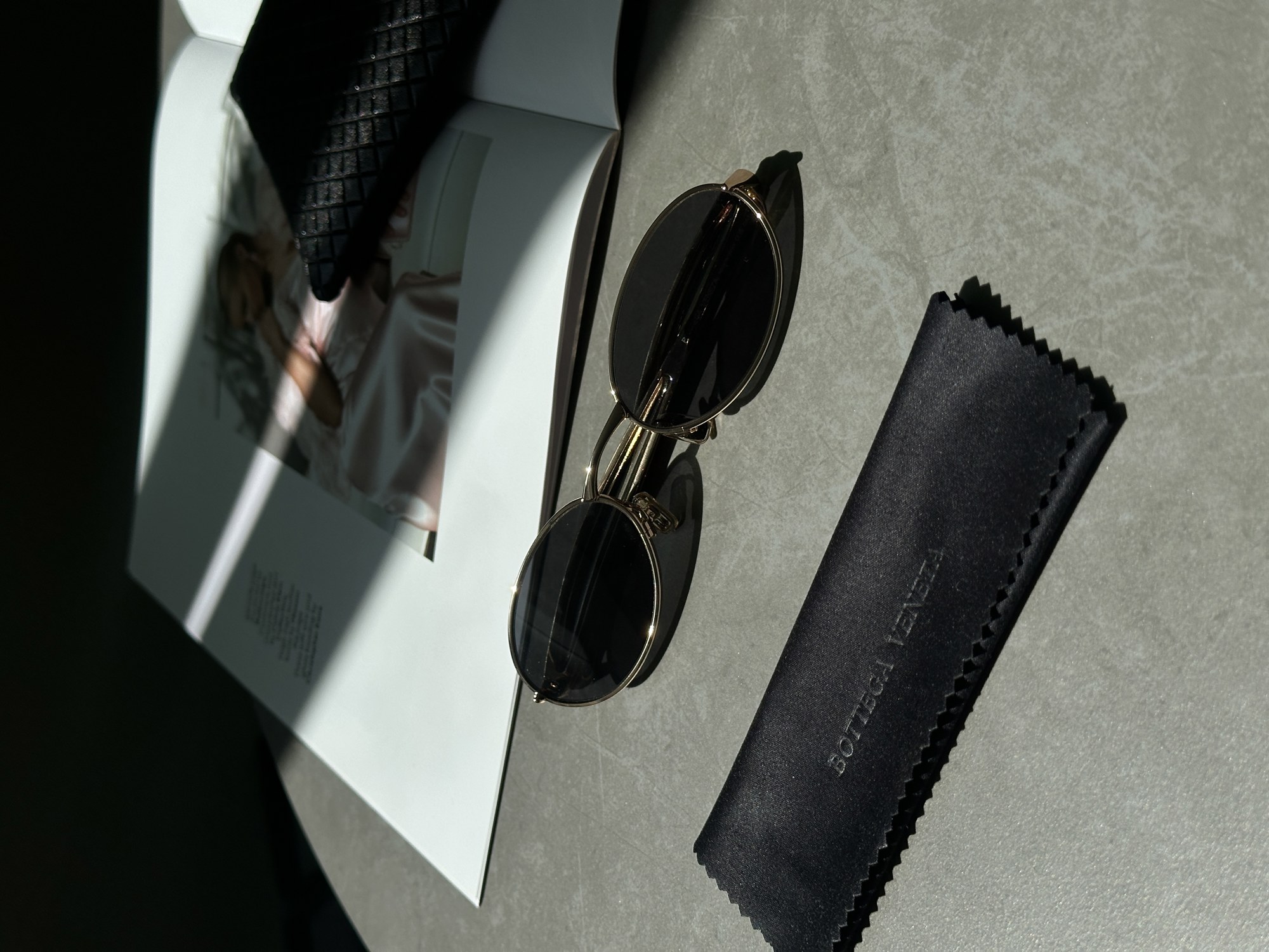 Bottega Veneta Black/Gold BV1386S 003 - 9