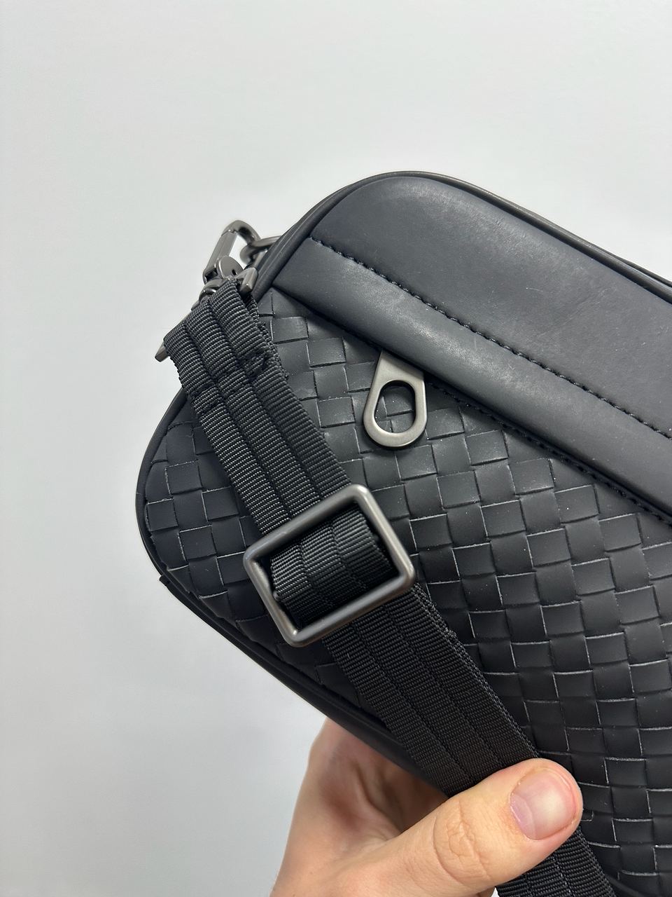 Bottega Veneta Black Leather Bag - 10