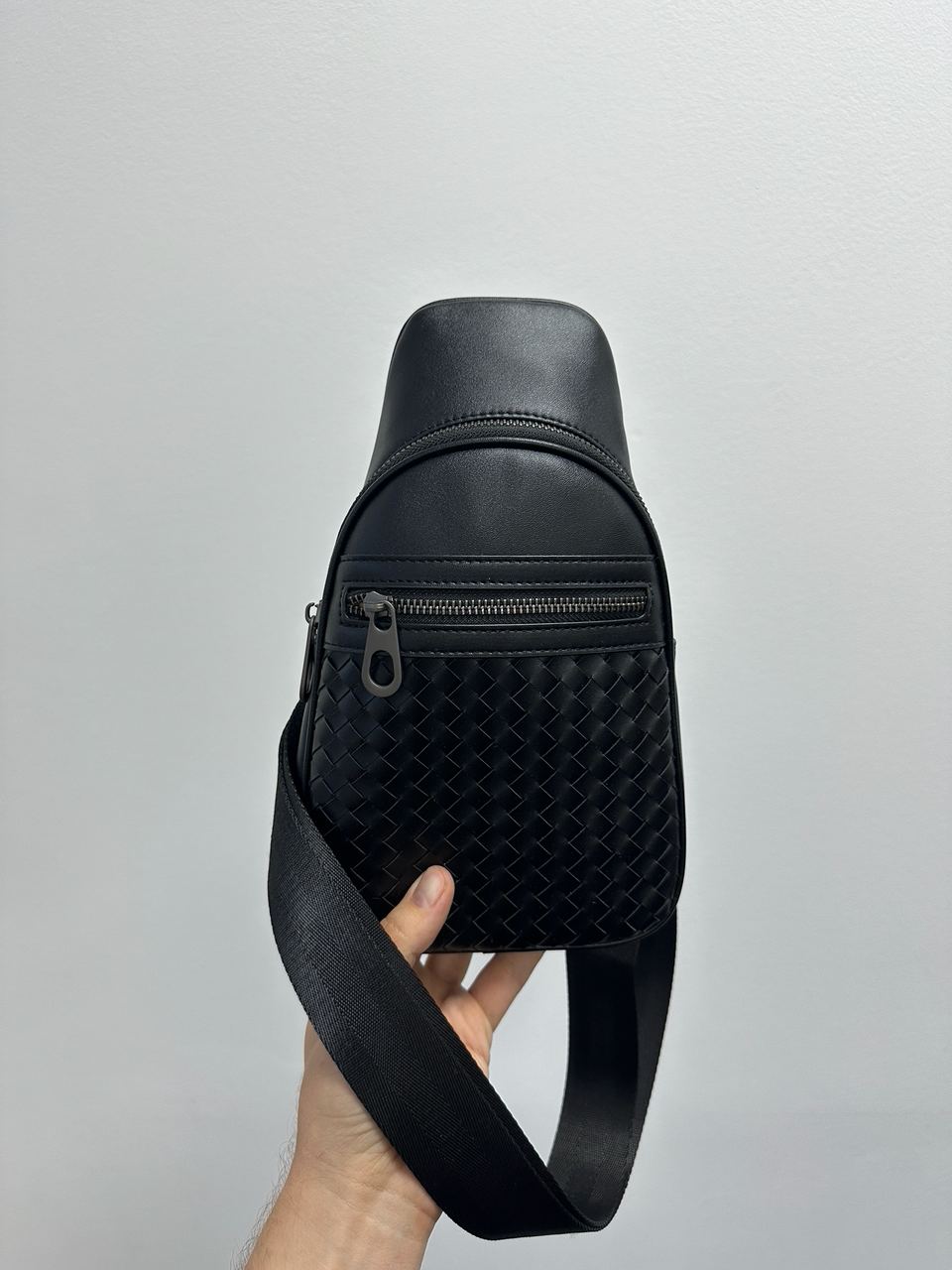 Bottega Veneta Black Leather Bag - 3