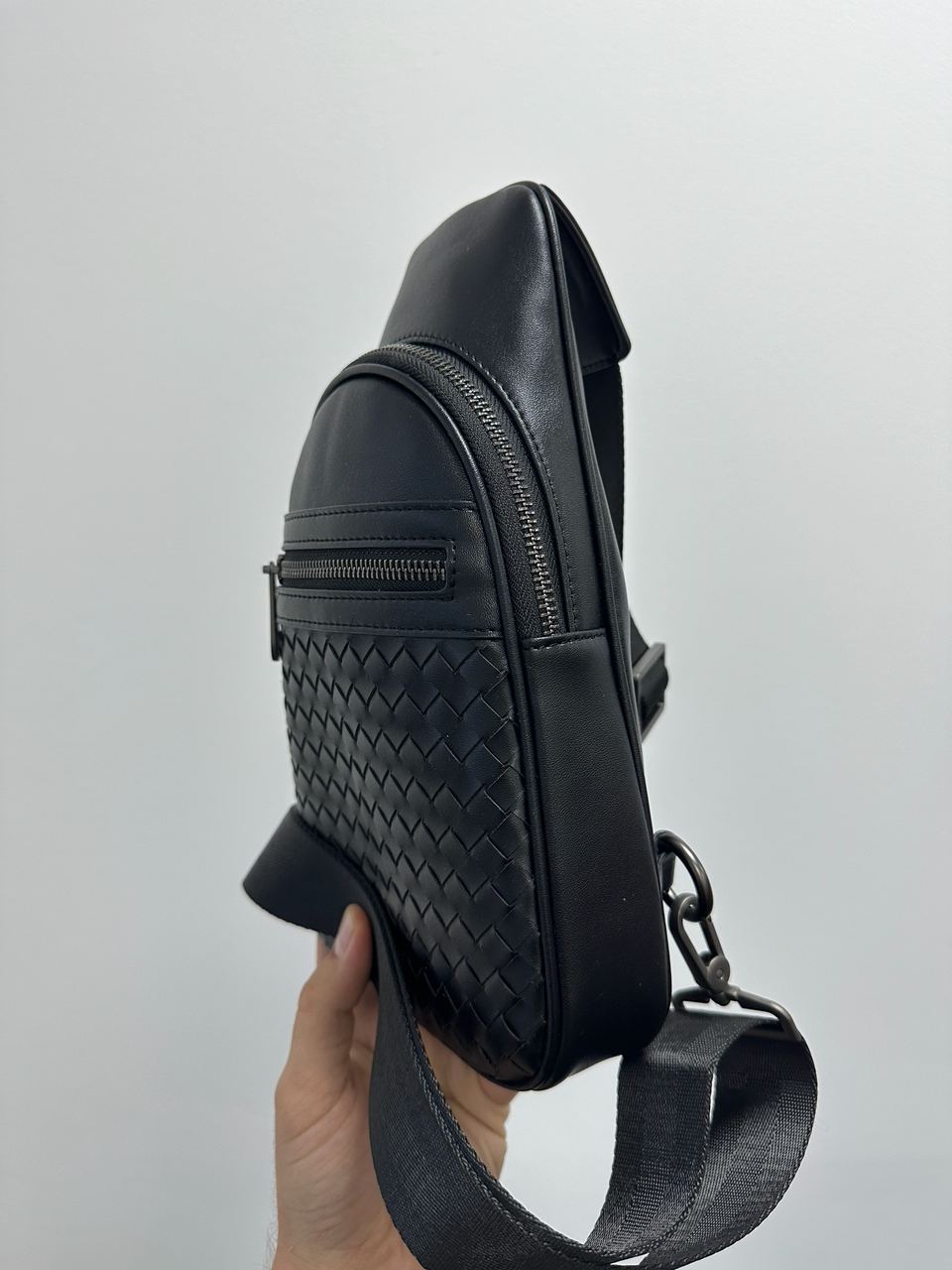 Bottega Veneta Black Leather Bag - 5