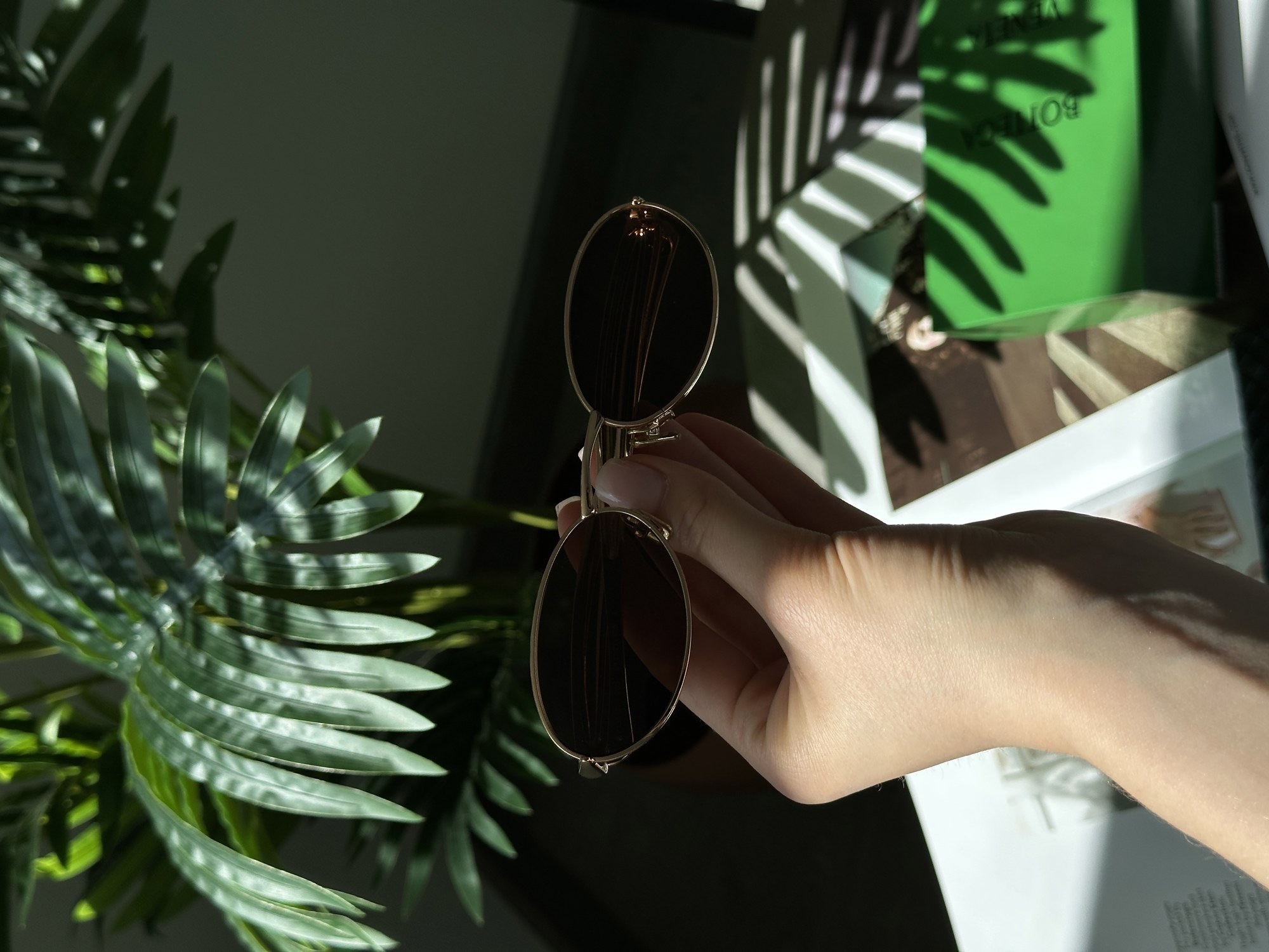 Bottega Veneta Brown/Gold BV1386S 003 - 11