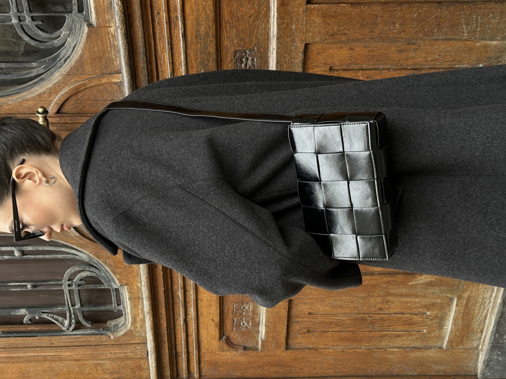 Bottega Veneta Cassette in Intrecciato Leather Black - 12