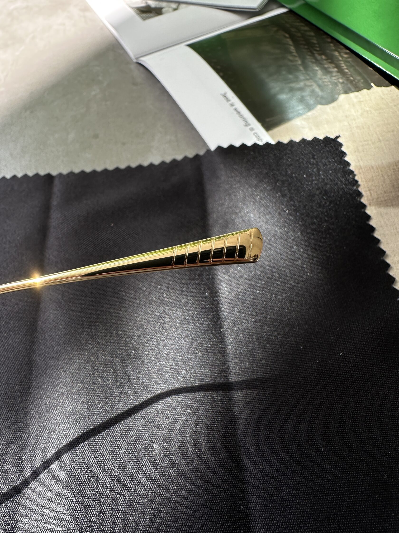 Bottega Veneta Clear/Gold BV1012S 004 - 13