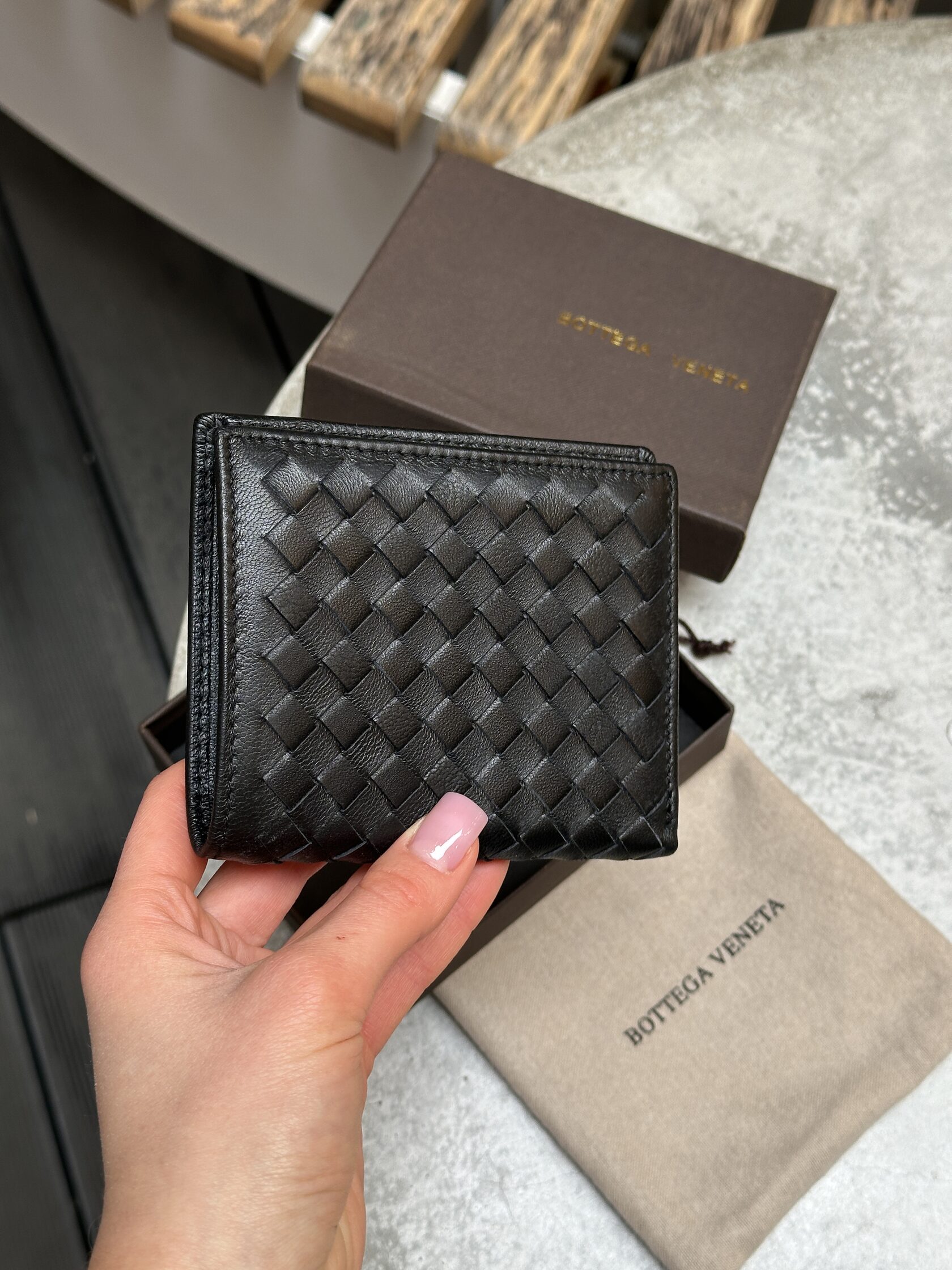 Bottega Veneta Intrecciato Piccolo Mini Black - 7