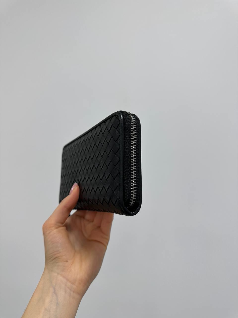 Bottega Veneta Intrecciato Piccolo Zip Black - 5