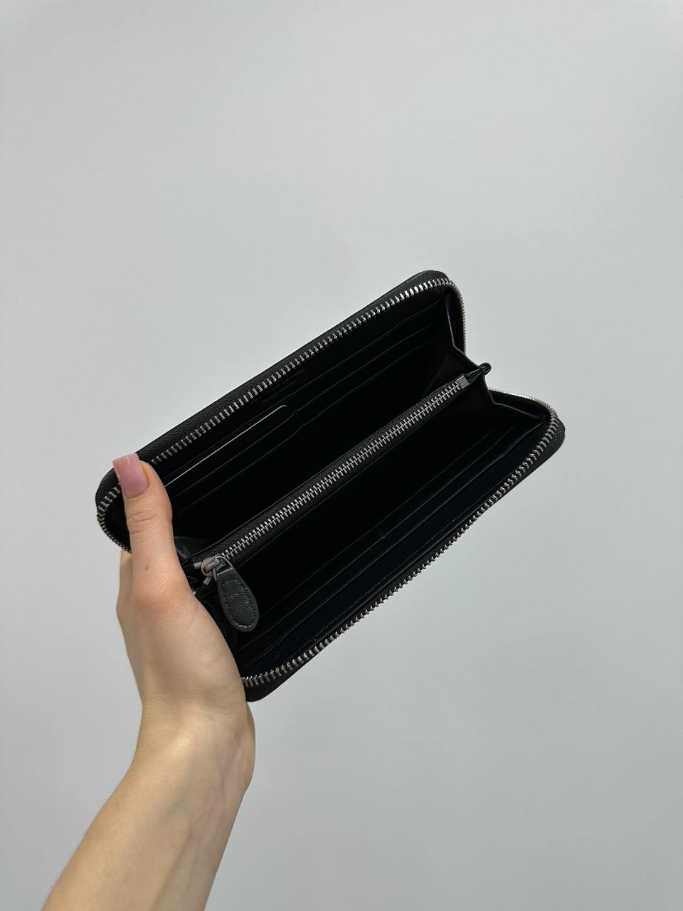 Bottega Veneta Intrecciato Piccolo Zip Black - 9