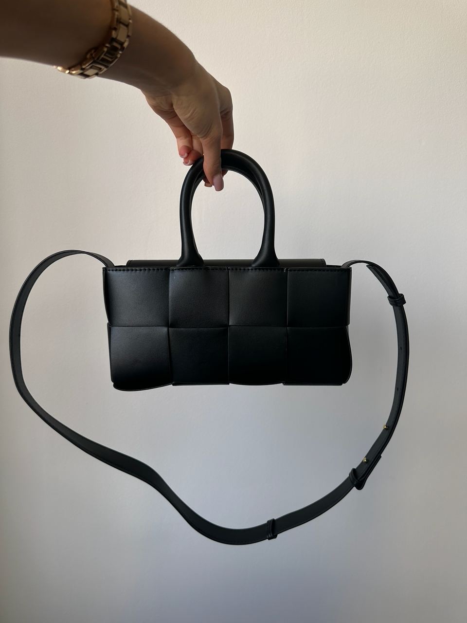 Bottega Veneta Mini Arco Tote Bag Black - 2
