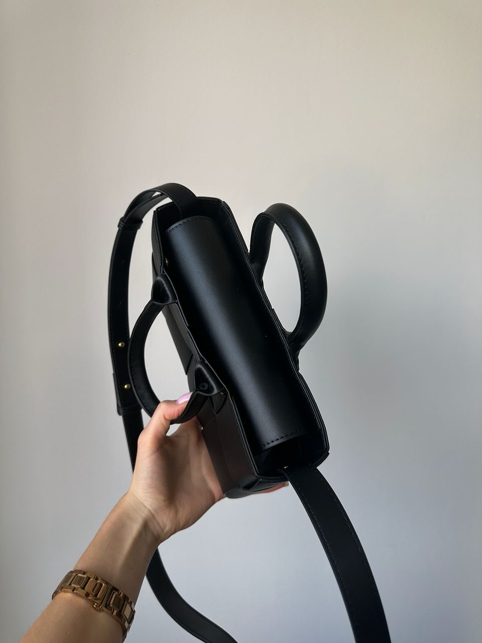 Bottega Veneta Mini Arco Tote Bag Black - 7