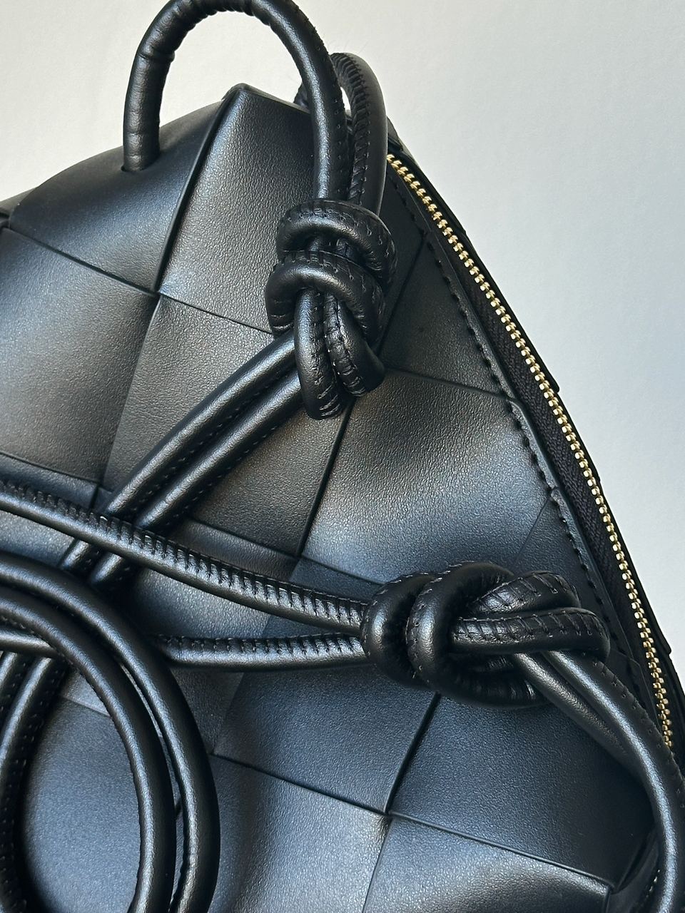 Bottega Veneta Mini Camera Bag 'Black/Gold' - 11