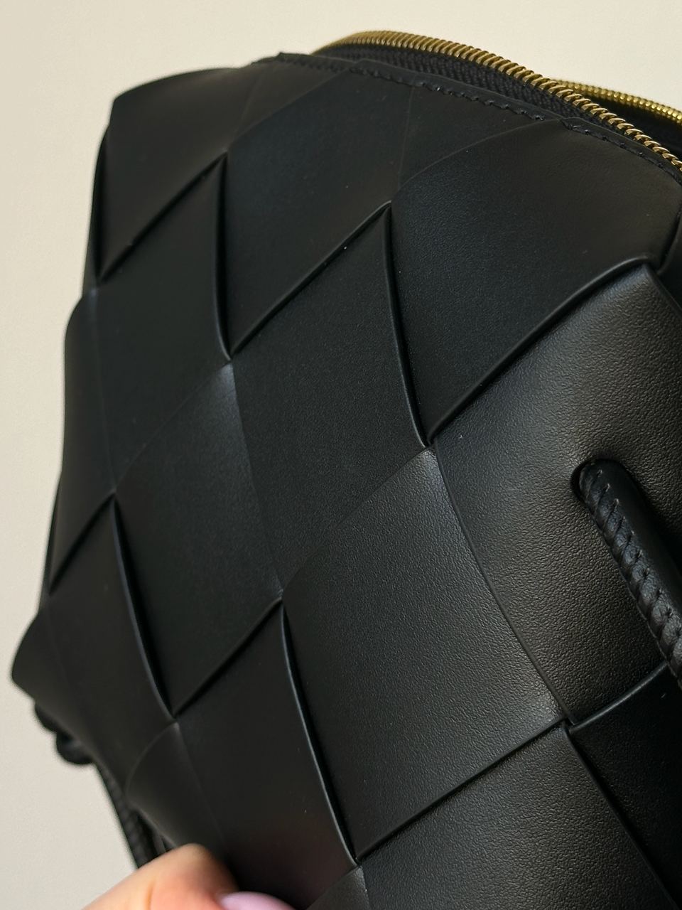 Bottega Veneta Mini Camera Bag 'Black/Gold' - 6