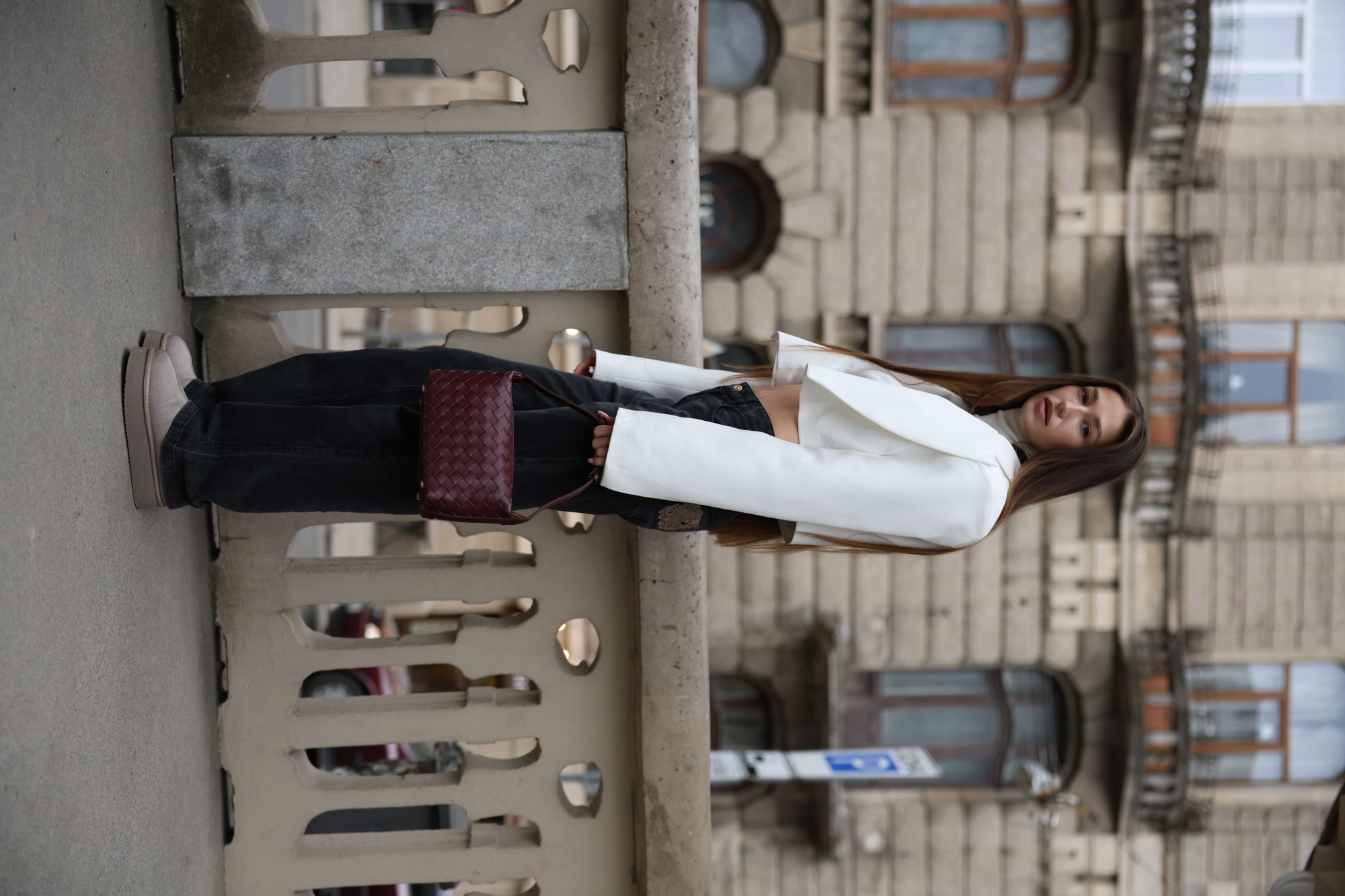 Bottega Veneta Mini Wallace Barolo - 9
