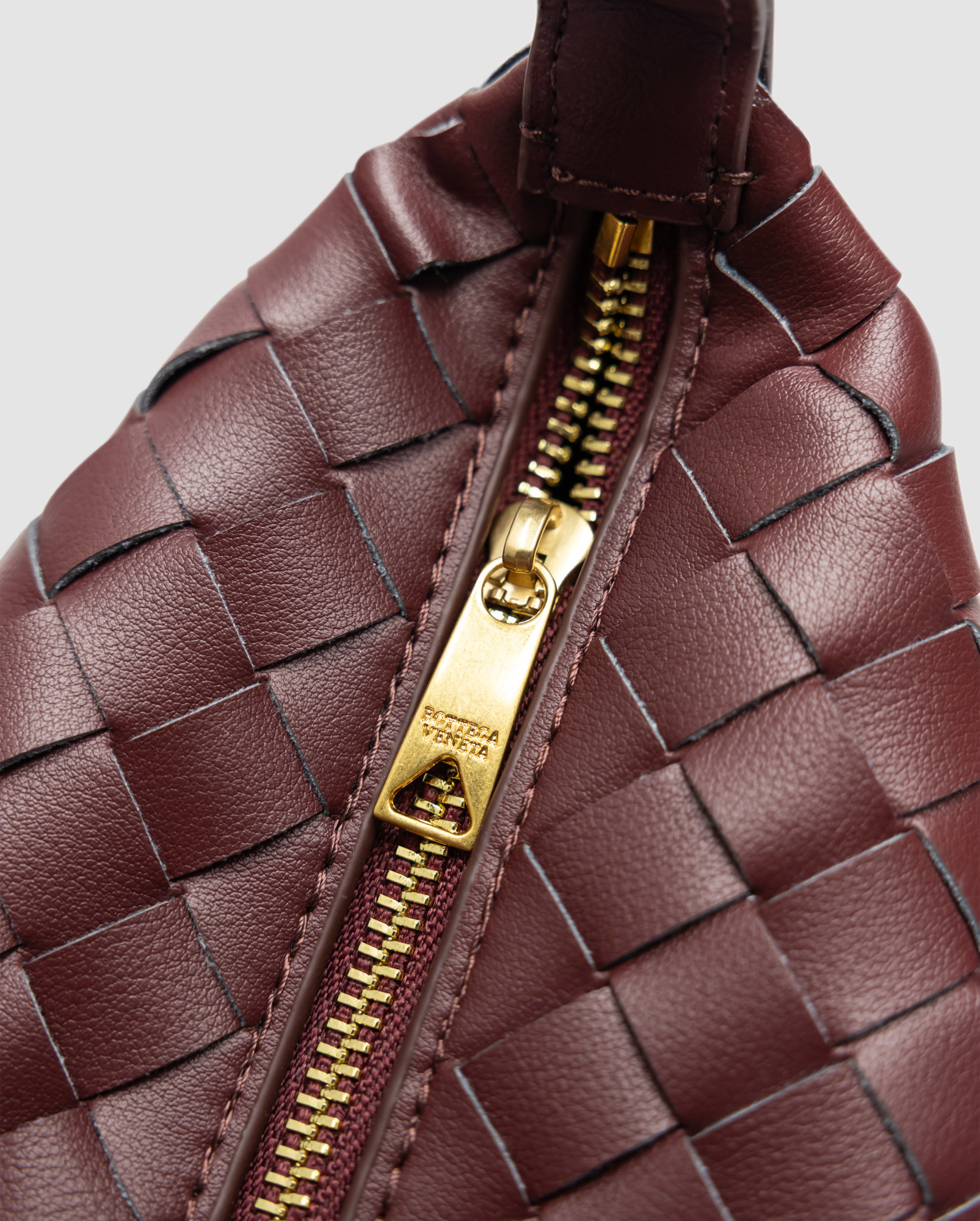 Bottega Veneta Mini Wallace Barolo - 5