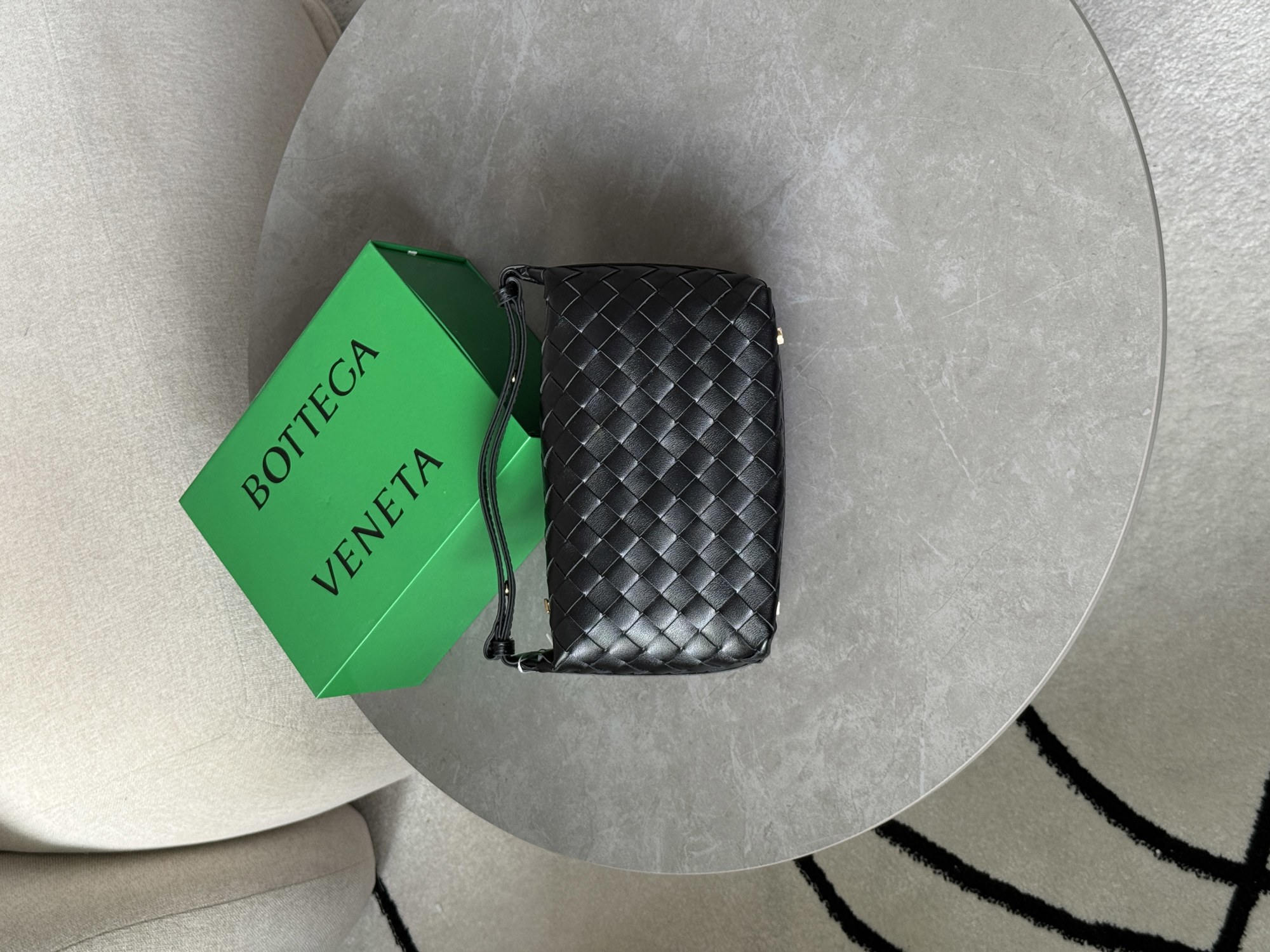 Bottega Veneta Mini Wallace Black - 13