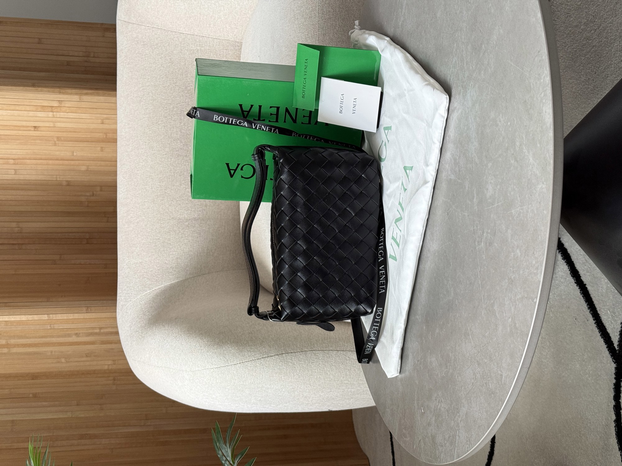 Bottega Veneta Mini Wallace Black - 8