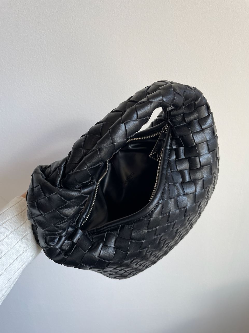 Bottega Veneta Nappa Intrecciato Mini Jodie Black - 17