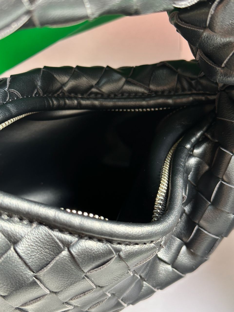 Bottega Veneta Nappa Intrecciato Mini Jodie Black - 26
