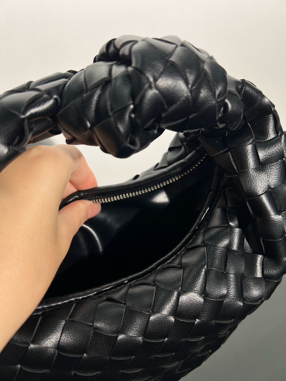 Bottega Veneta Nappa Intrecciato Mini Jodie Black - 27