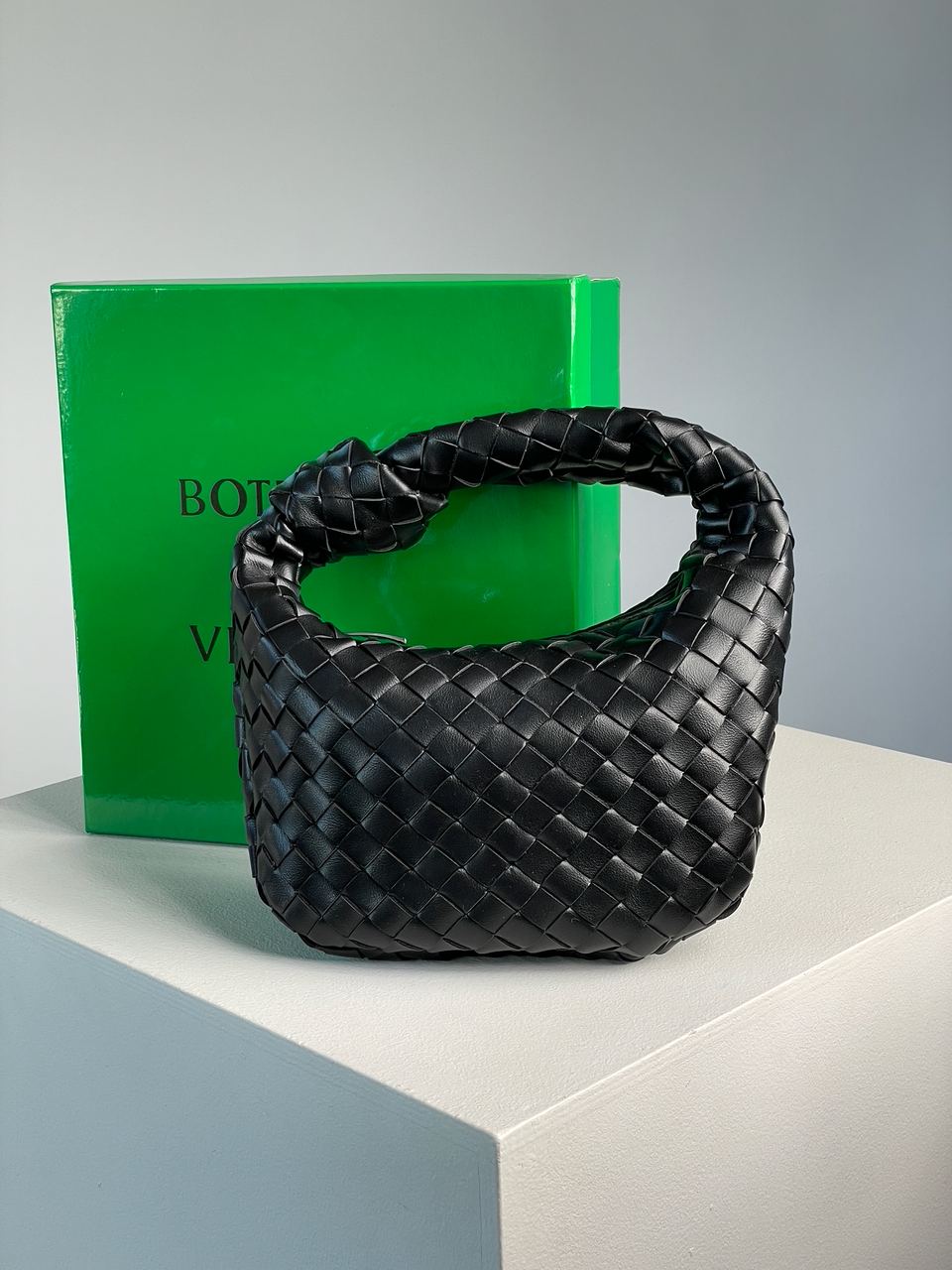 Bottega Veneta Nappa Intrecciato Mini Jodie Black - 4