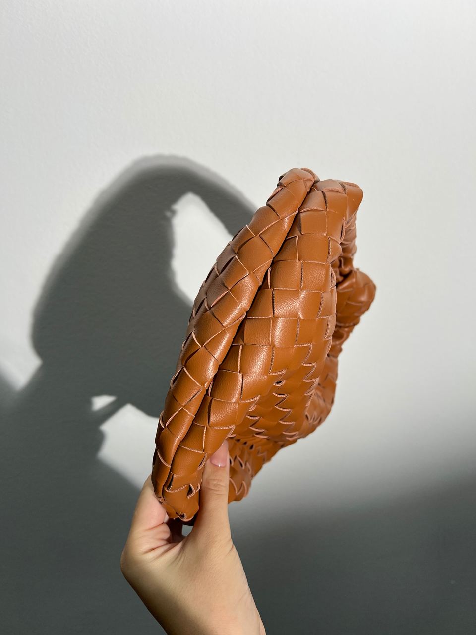 Bottega Veneta Nappa Intrecciato Mini Jodie Caramel - 26