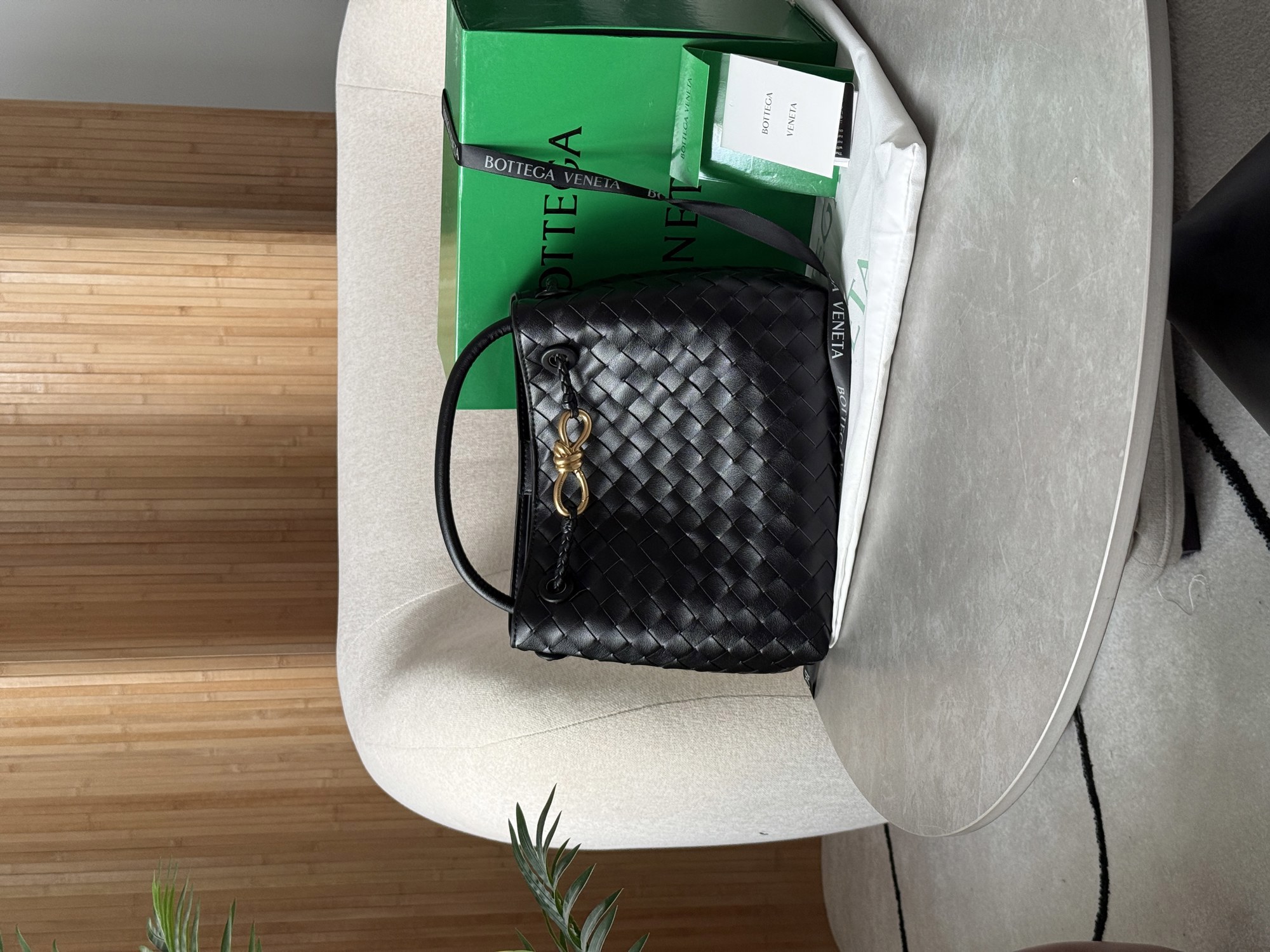 Bottega Veneta Small Andiamo Black - 8