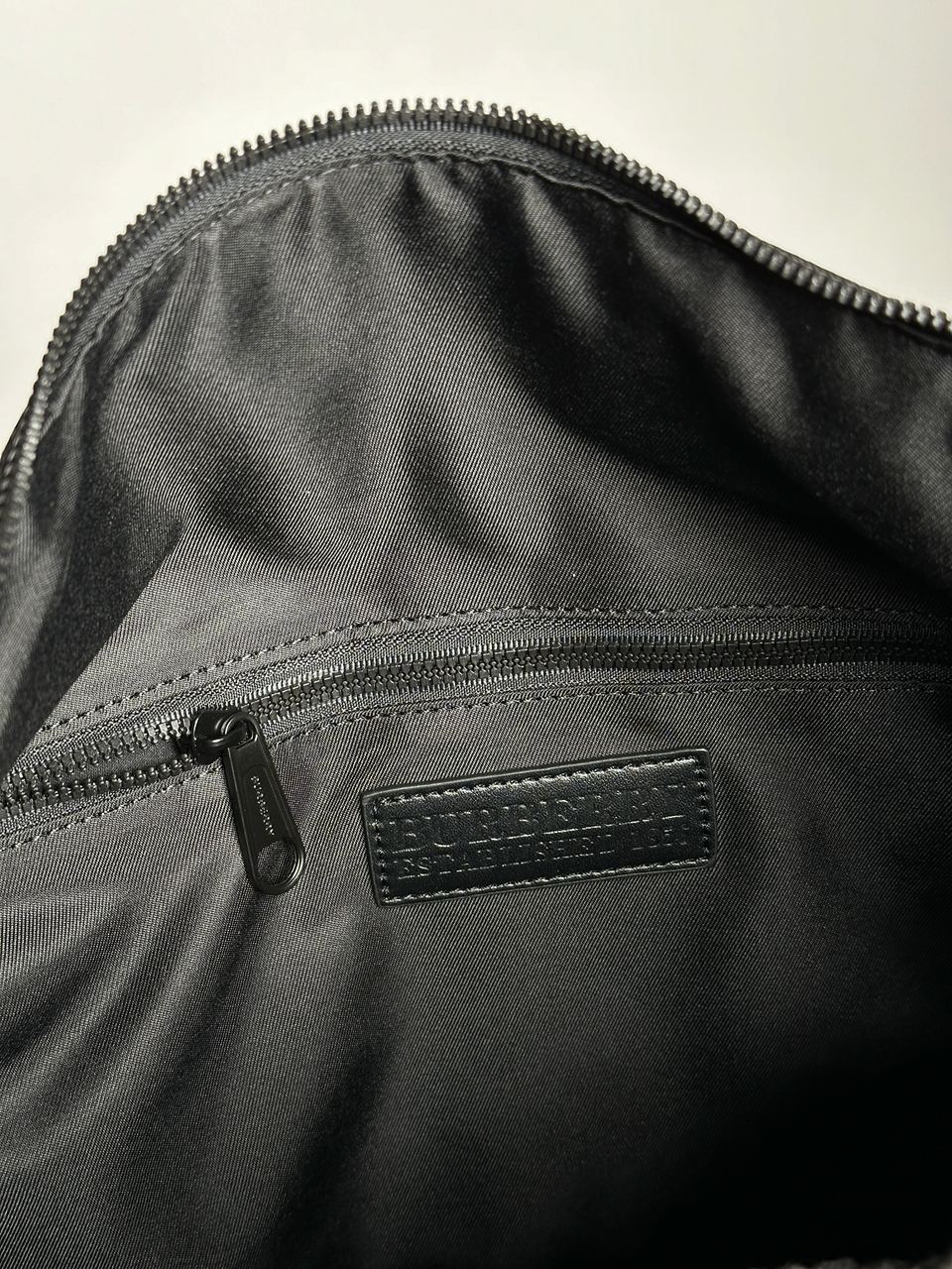 Burberry Black Monogram Recycled Polyester Jacquard Holdall - 19