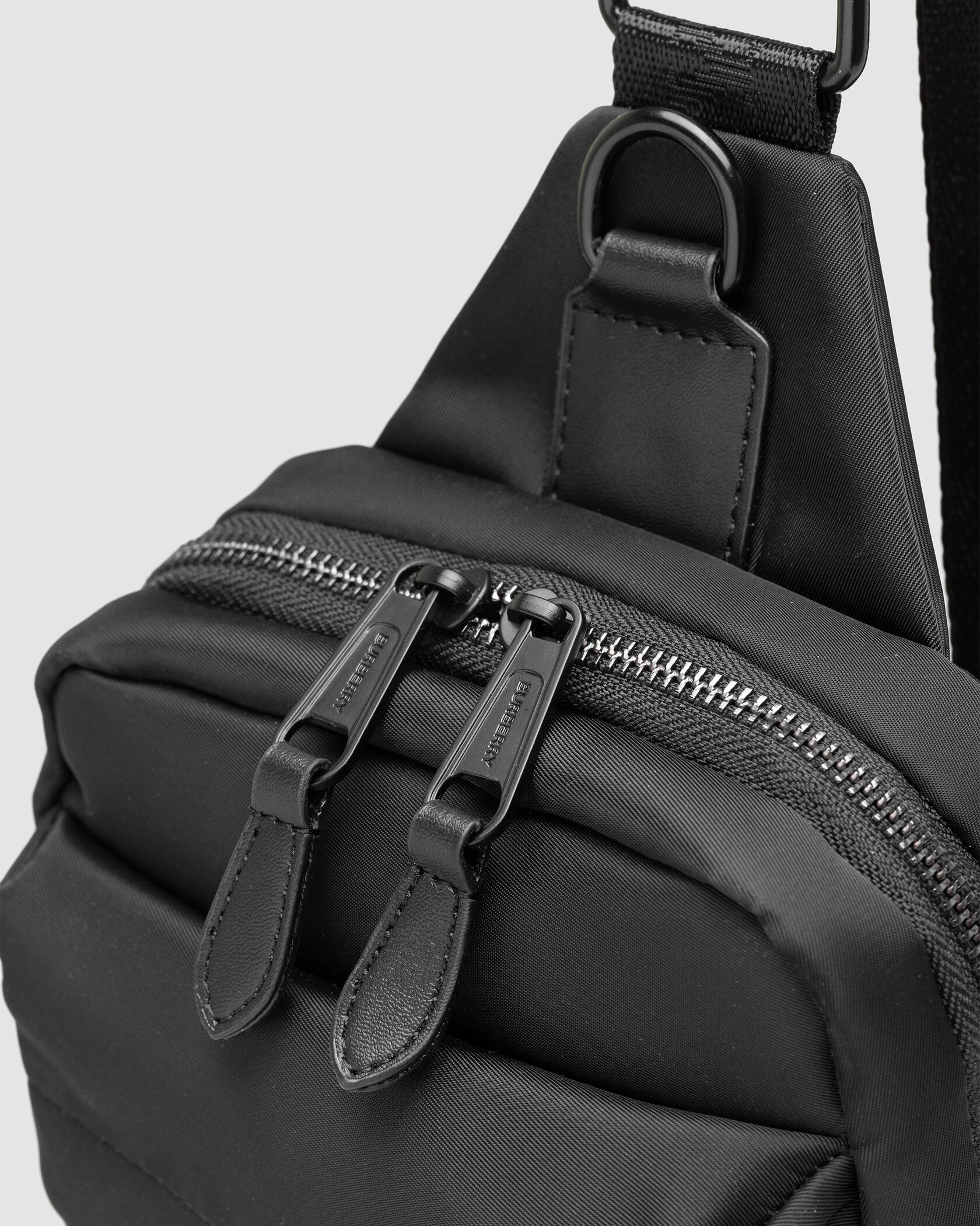 Burberry Black Nylon Crossbody Bag - 7