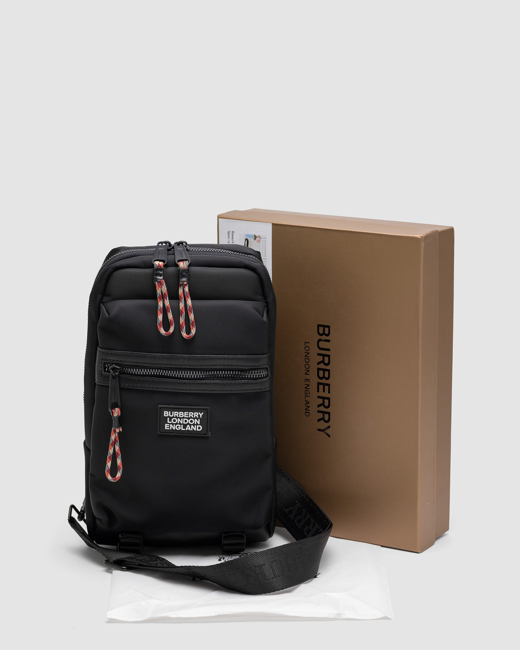 Burberry Black Nylon Crossbody Bag - 2