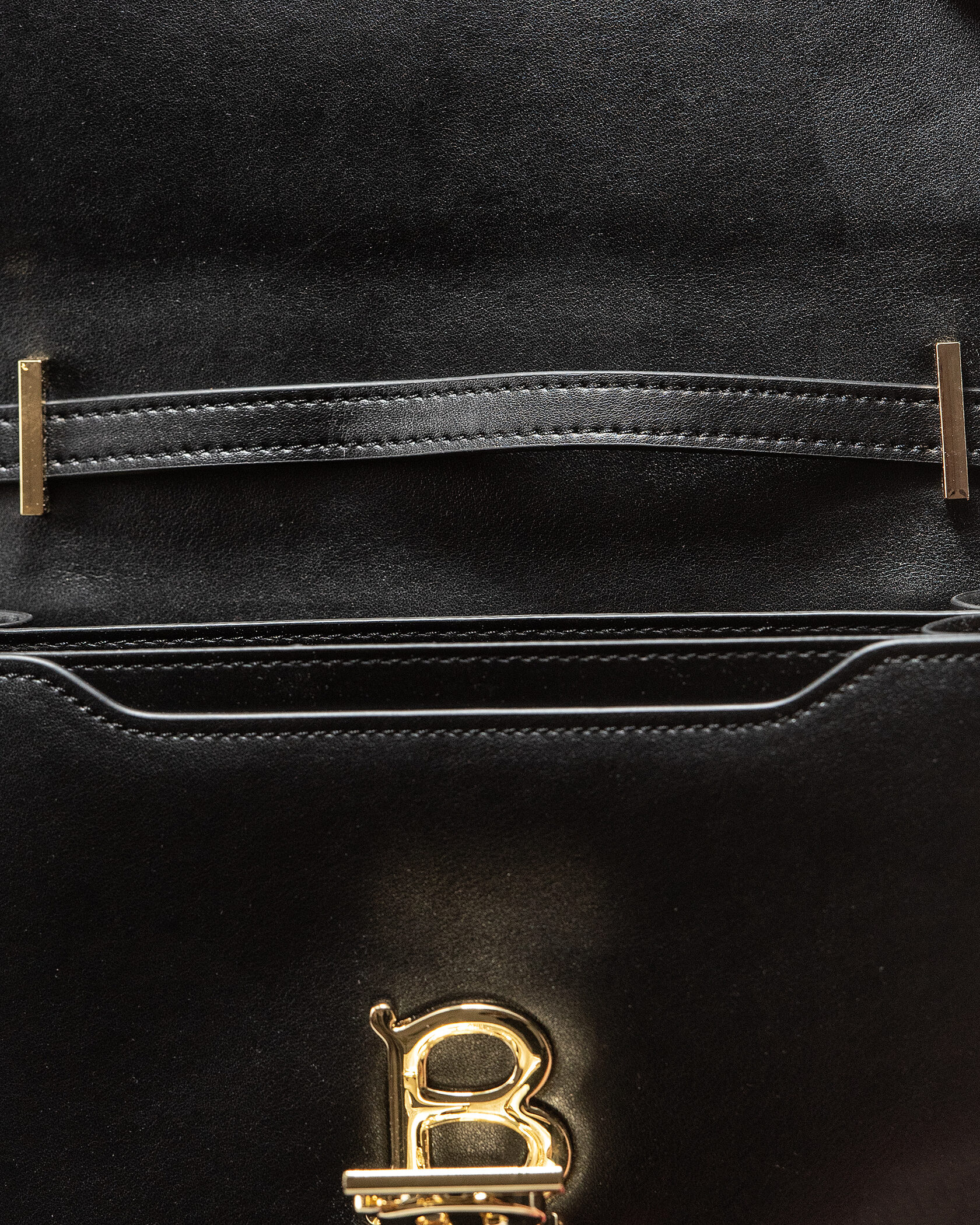 Burberry Calfskin Mini TB Bag Black - 13