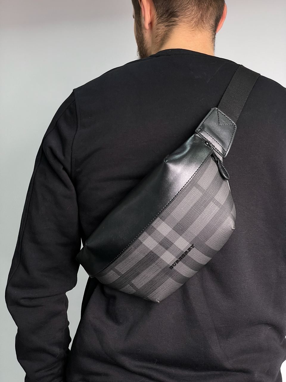 Burberry Cason Belt Bag Charcoal - 6