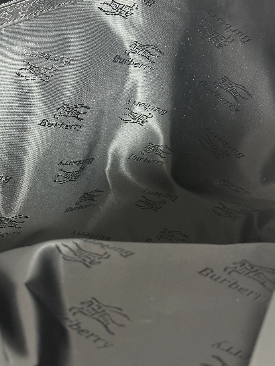 Burberry Logo Print Nylon Backpack Black - 10